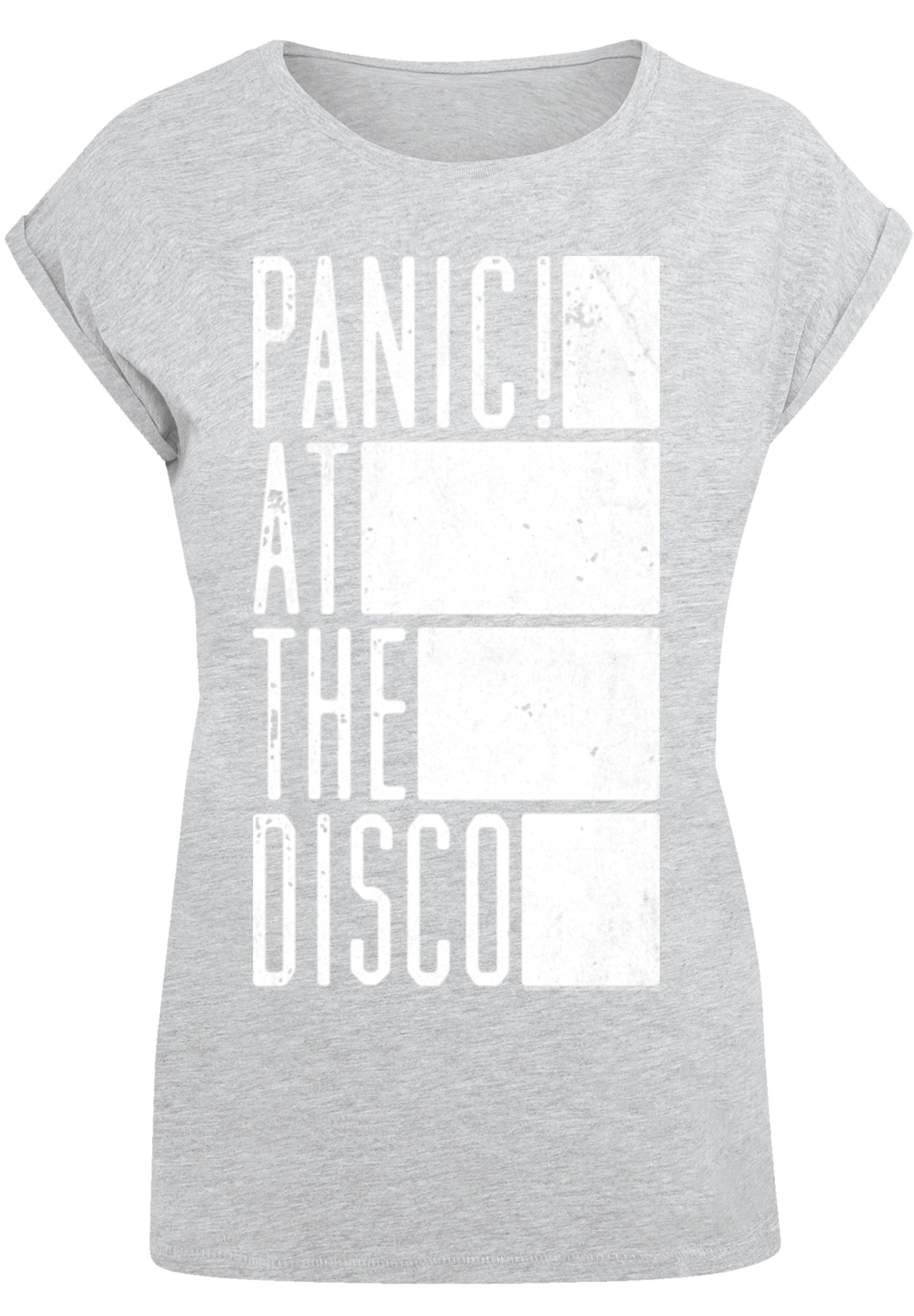 F4NT4STIC T-Shirt "Panic At The Disco Block Text", Premium Qualität günstig online kaufen