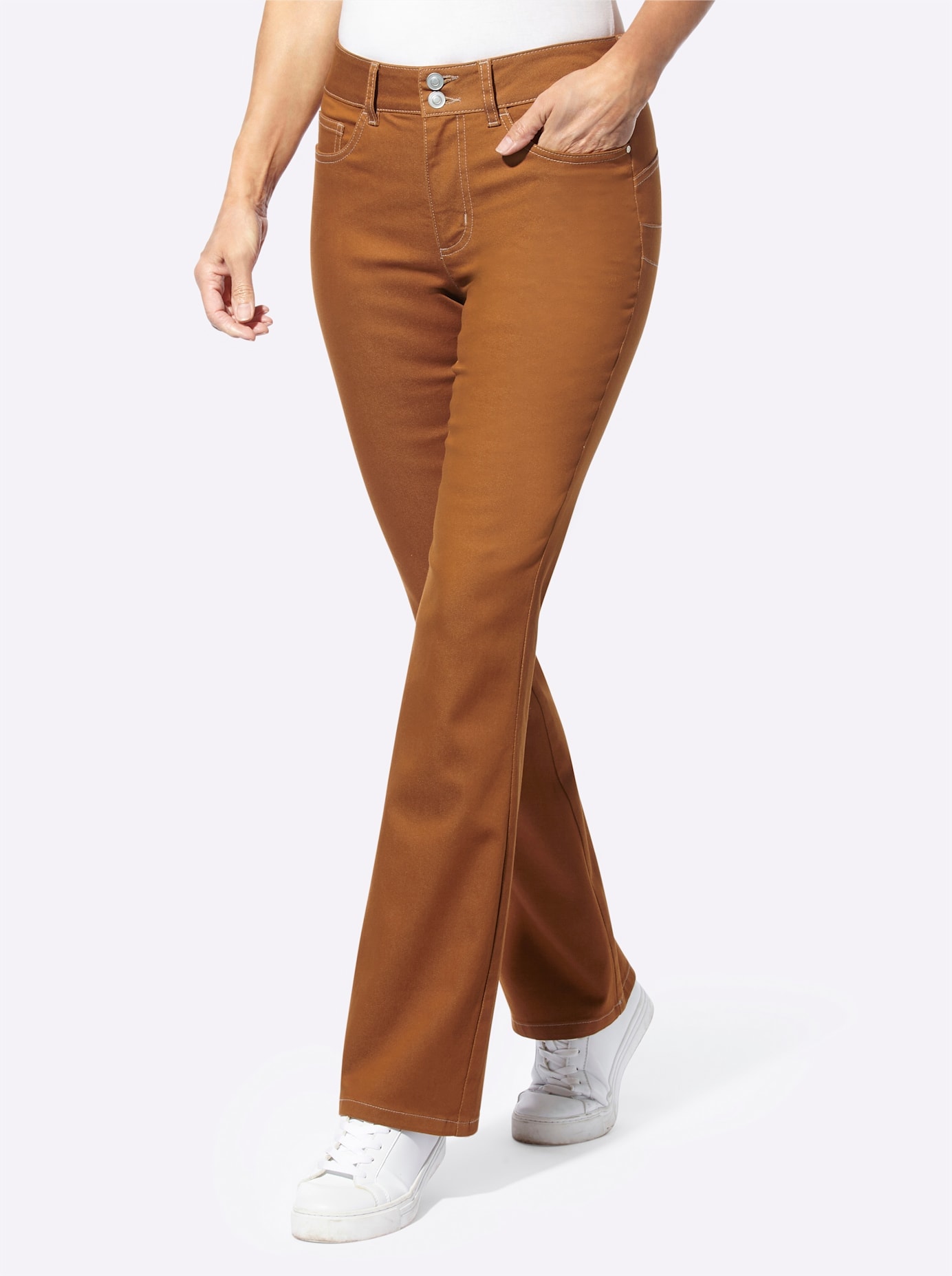 Classic Basics Bootcut-Jeans 1 Stk. tlg. günstig online kaufen
