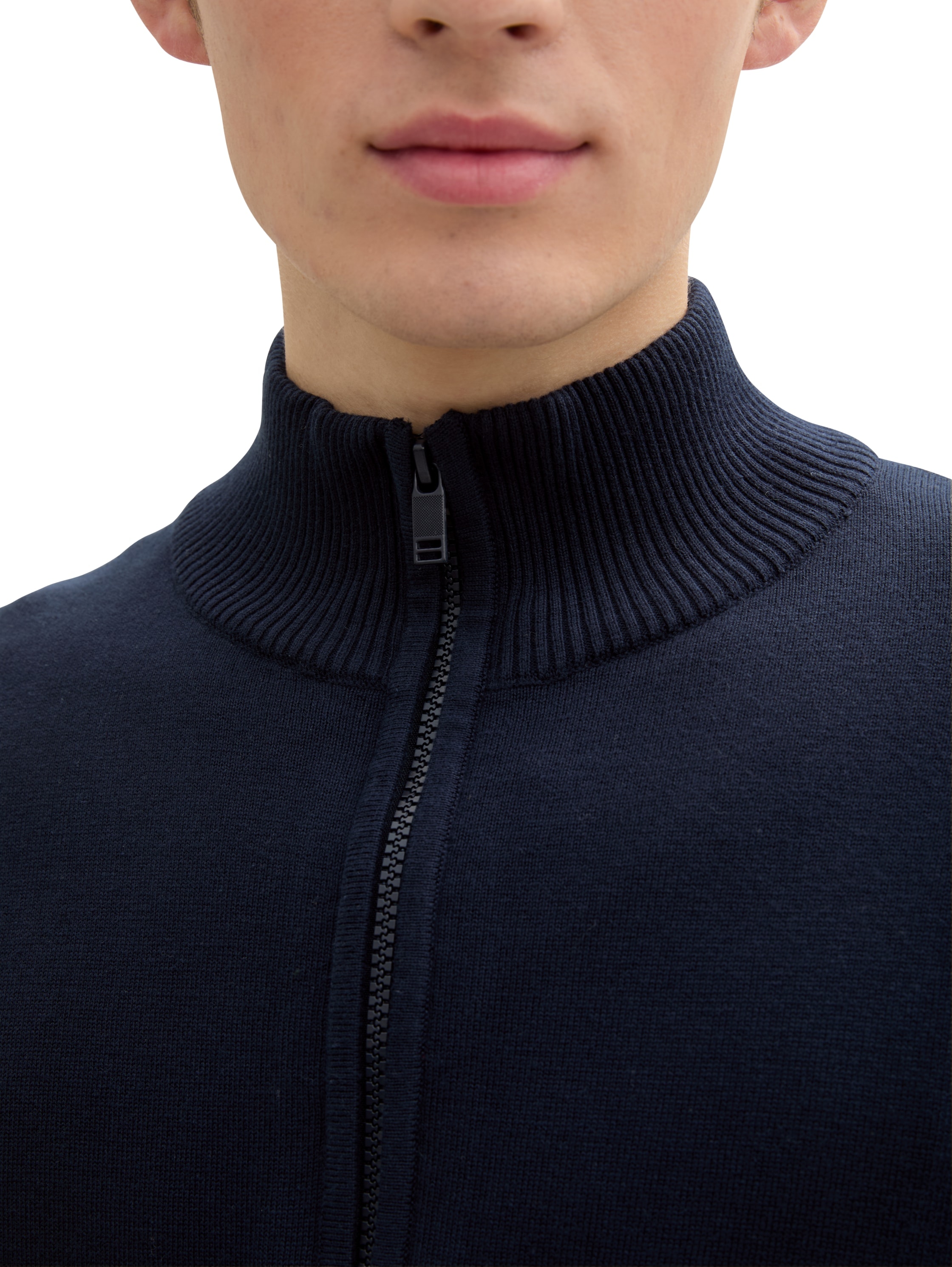 TOM TAILOR Denim Troyer, mit Troyer Kragen