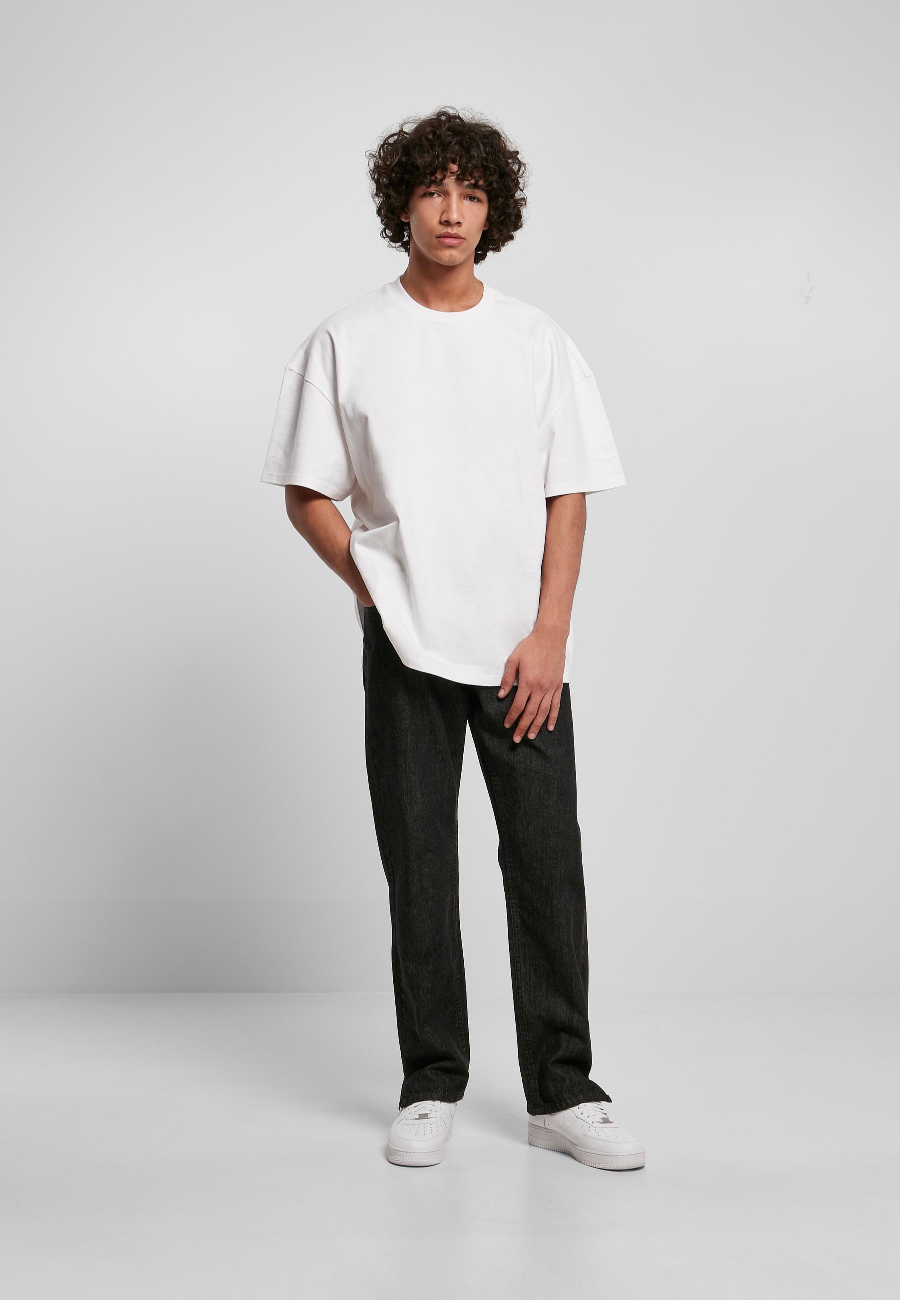 URBAN CLASSICS Bequeme Jeans »Urban Classics Herren Straight Slit Jeans«, (1 tlg.)