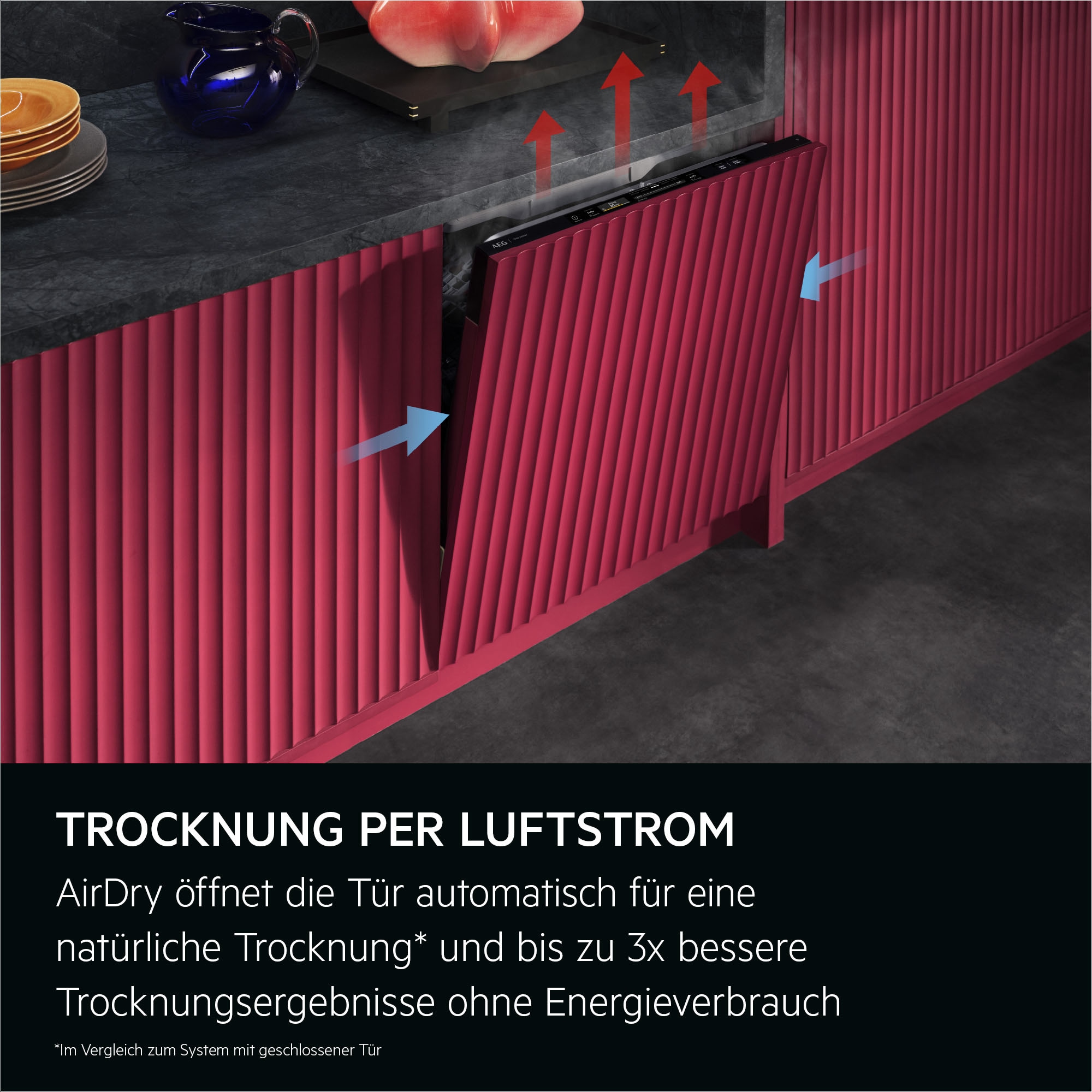 AEG vollintegrierbarer Geschirrspüler 9000 XXL »GI9700X4PC« Leise Spülmaschine 36dB ComfortLift: Be- & Entladen ohne Bücken