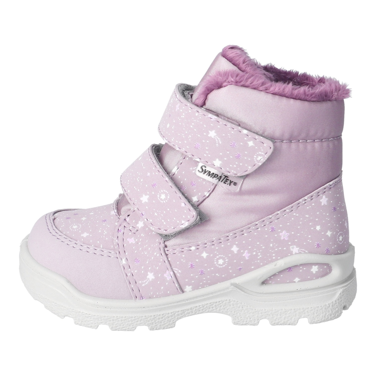 PEPINO by RICOSTA Winterboots »MONIA, WMS: mittel«  Snowboots mit süßem Motivdruck, Größenschablone zum Download
