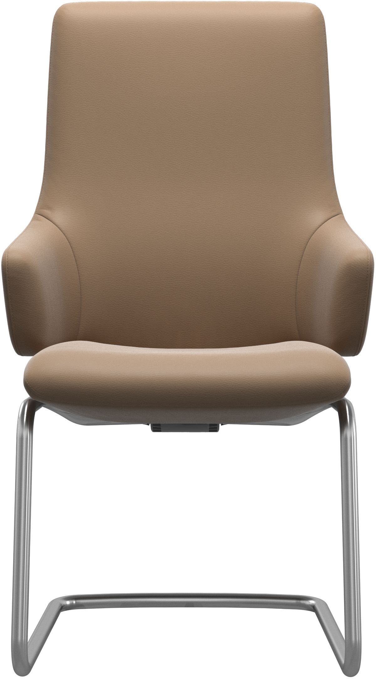 Stressless® Polsterstuhl »Laurel«, Leder PALOMA, High Back mit Armlehne, Größe L, mit Beinen aus Stahl in Chrom