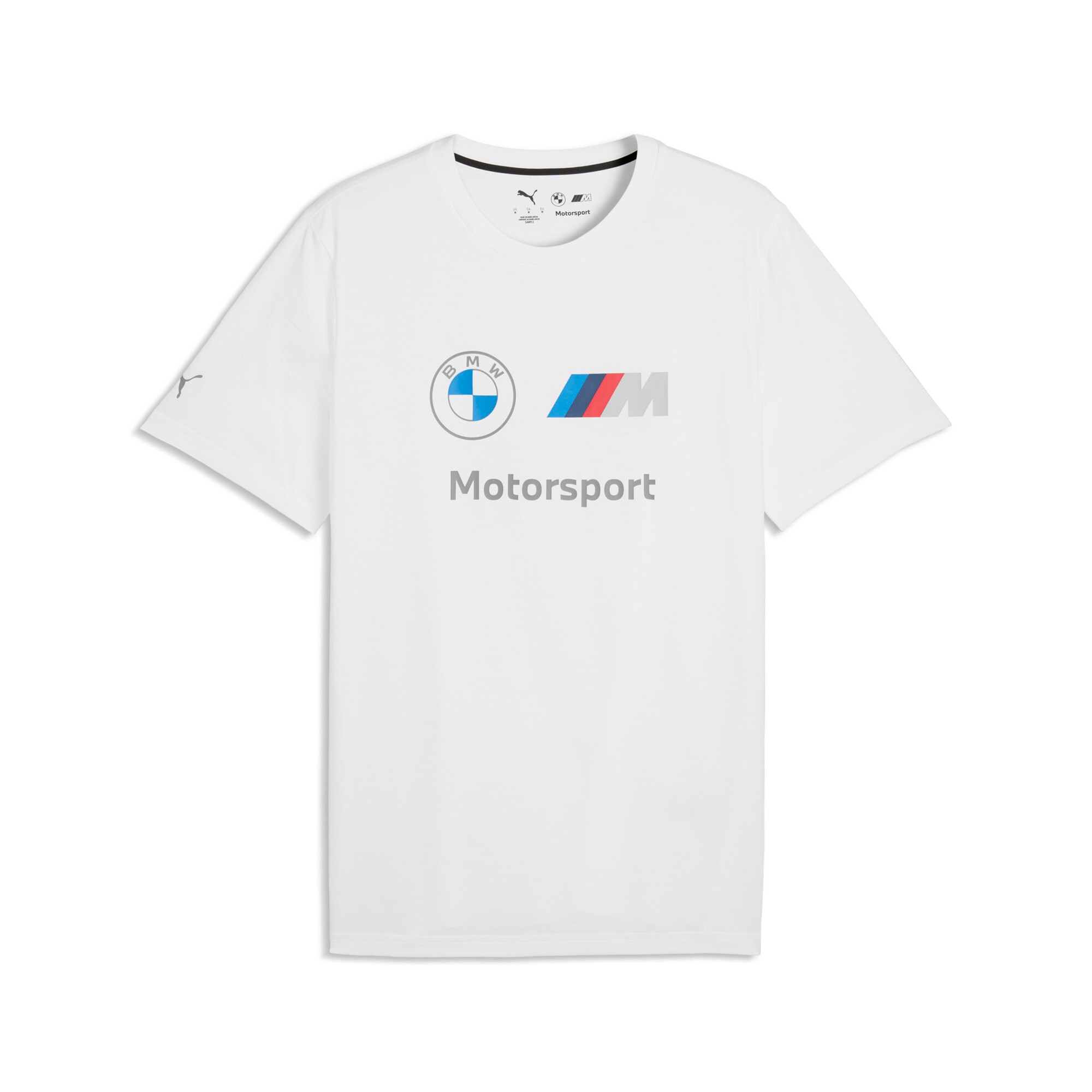 PUMA T-Shirt "BMW MMS ESS LOGO TEE" Kurzarm, mit Rundhalsausschnitt, motorsport-inspiriert