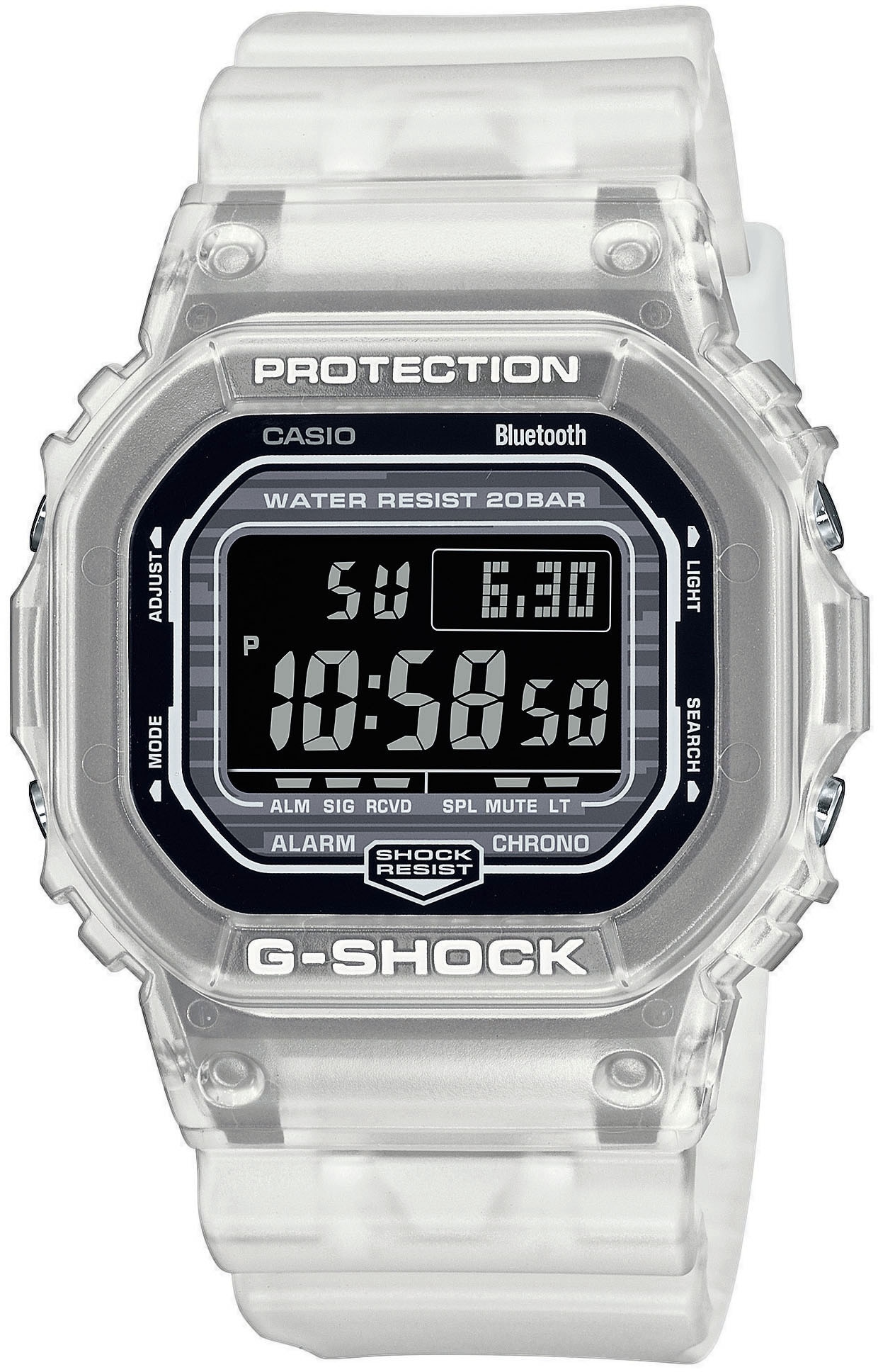 Smartwatch »DW-B5600G-7ER«, (Armbanduhr, Herrenuhr, Stoppfunktion, Weltzeit, Timer,...