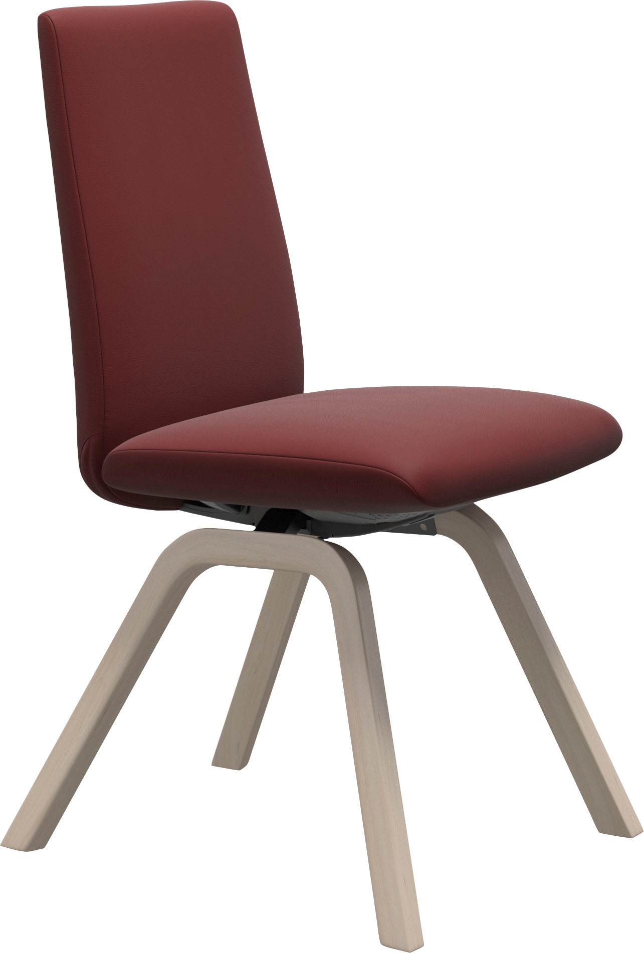 Stressless Polsterstuhl "Laurel" () Low Back, Größe M, mit schräggestellten Beinen in Eiche gekalkt