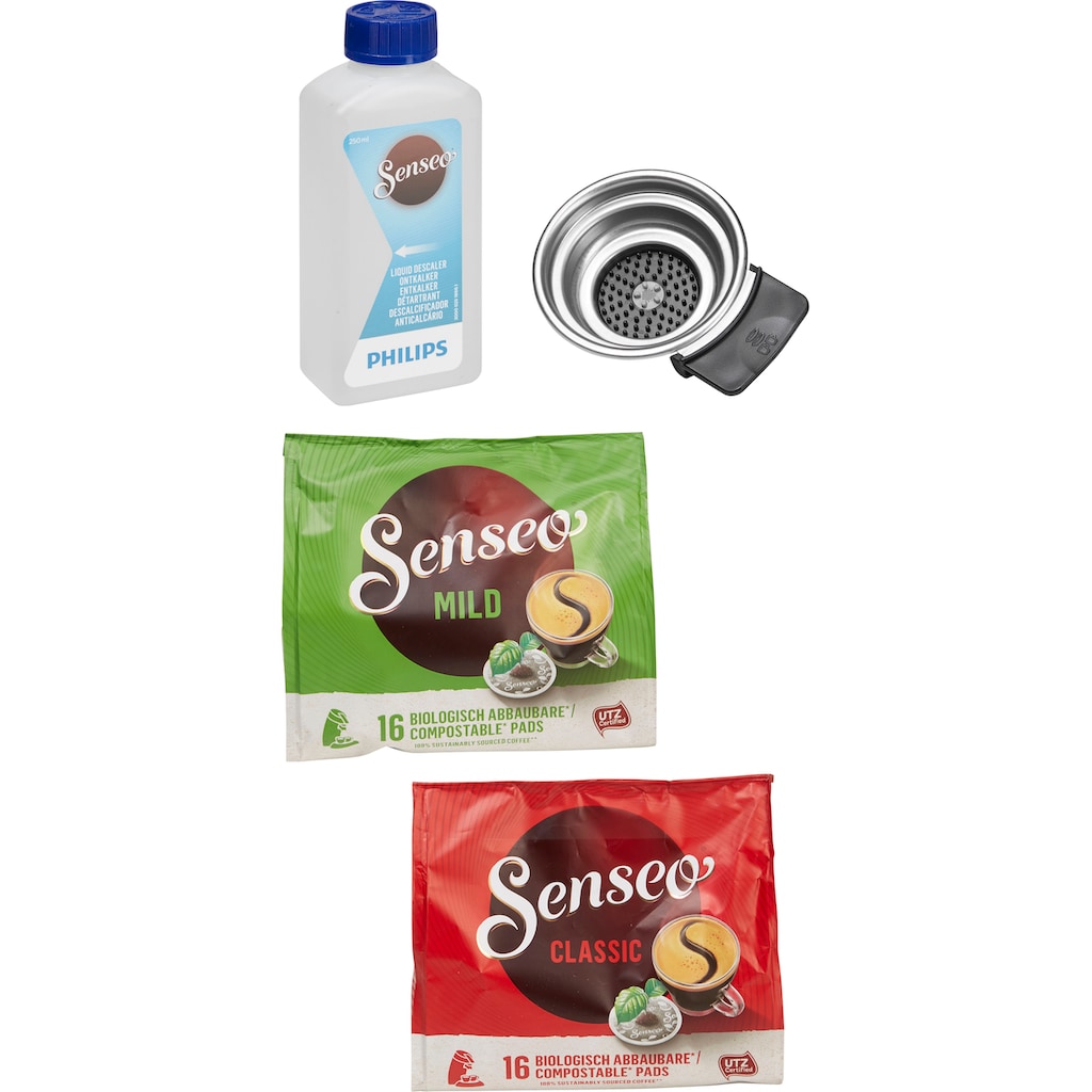 Marken Senseo Senseo Kaffeepadmaschine »Quadrante HD7865/00«, inkl. Gratis-Zugaben im Wert von € 23,90 UVP 