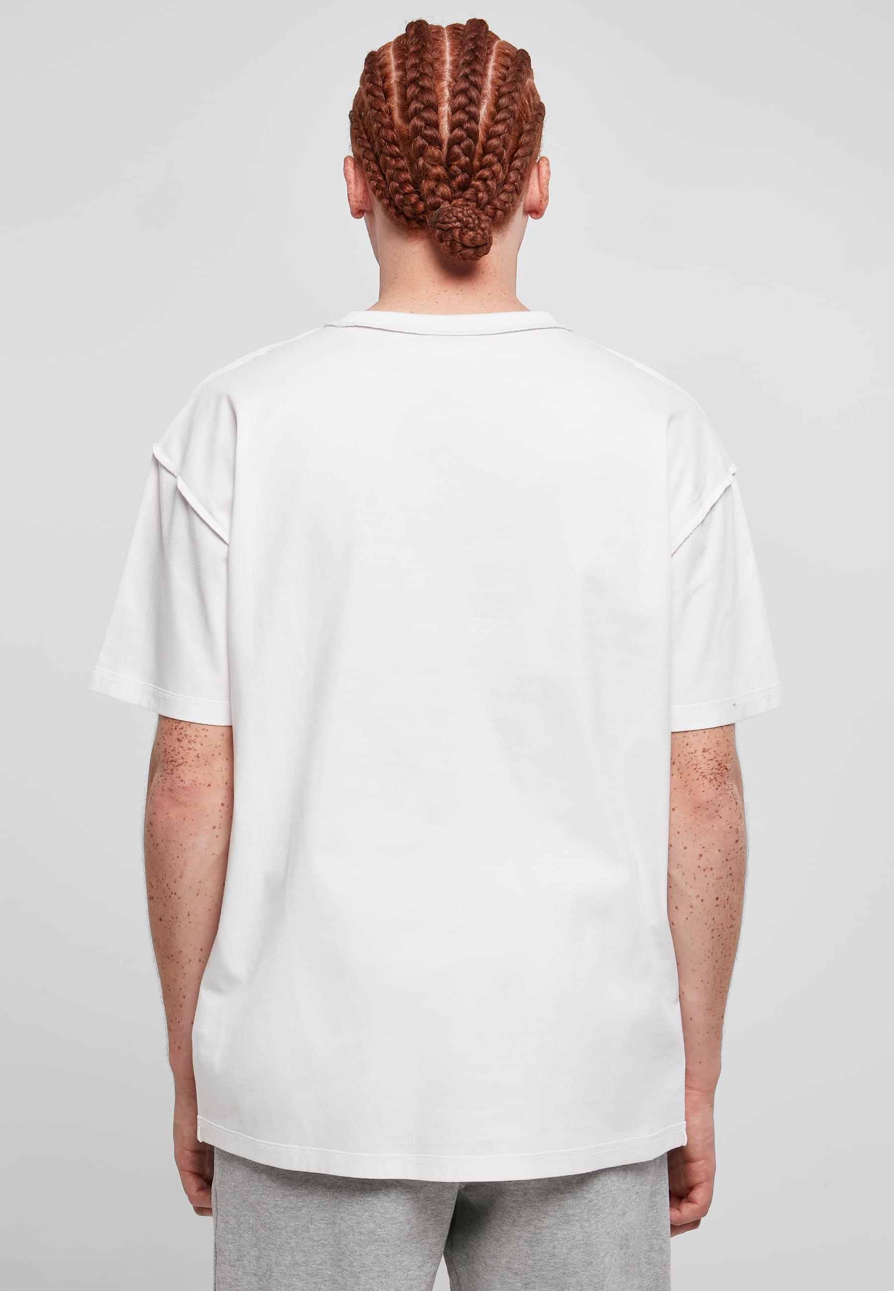 URBAN CLASSICS T-Shirt »Urban Classics Herren Oversized Inside Out Tee«, (1 tlg.)