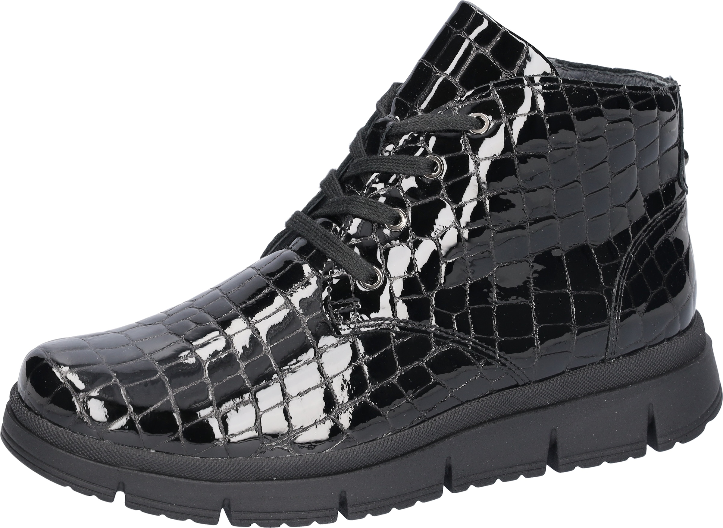 Waldläufer Schnürstiefelette "H-PINA", Schnürboots, High Top Sneaker, in La günstig online kaufen