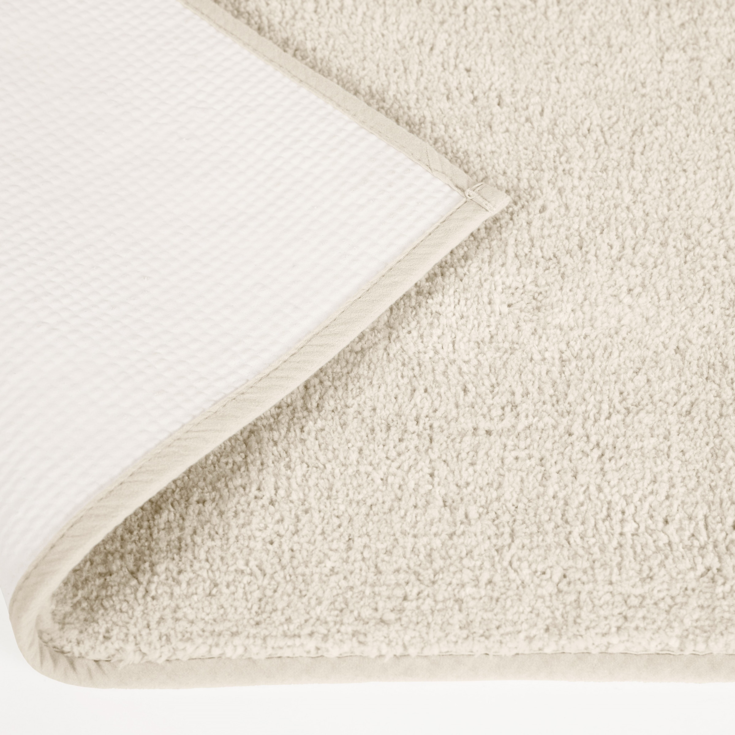 my home Badematte »Vanessa, Badvorleger, Badezimmer Teppich«, rutschhemmend beschichtet, schnell trocknend-fußbodenheizungsgeeignet-strapazierfähig, Badteppich, weiche Haptik, unifarben