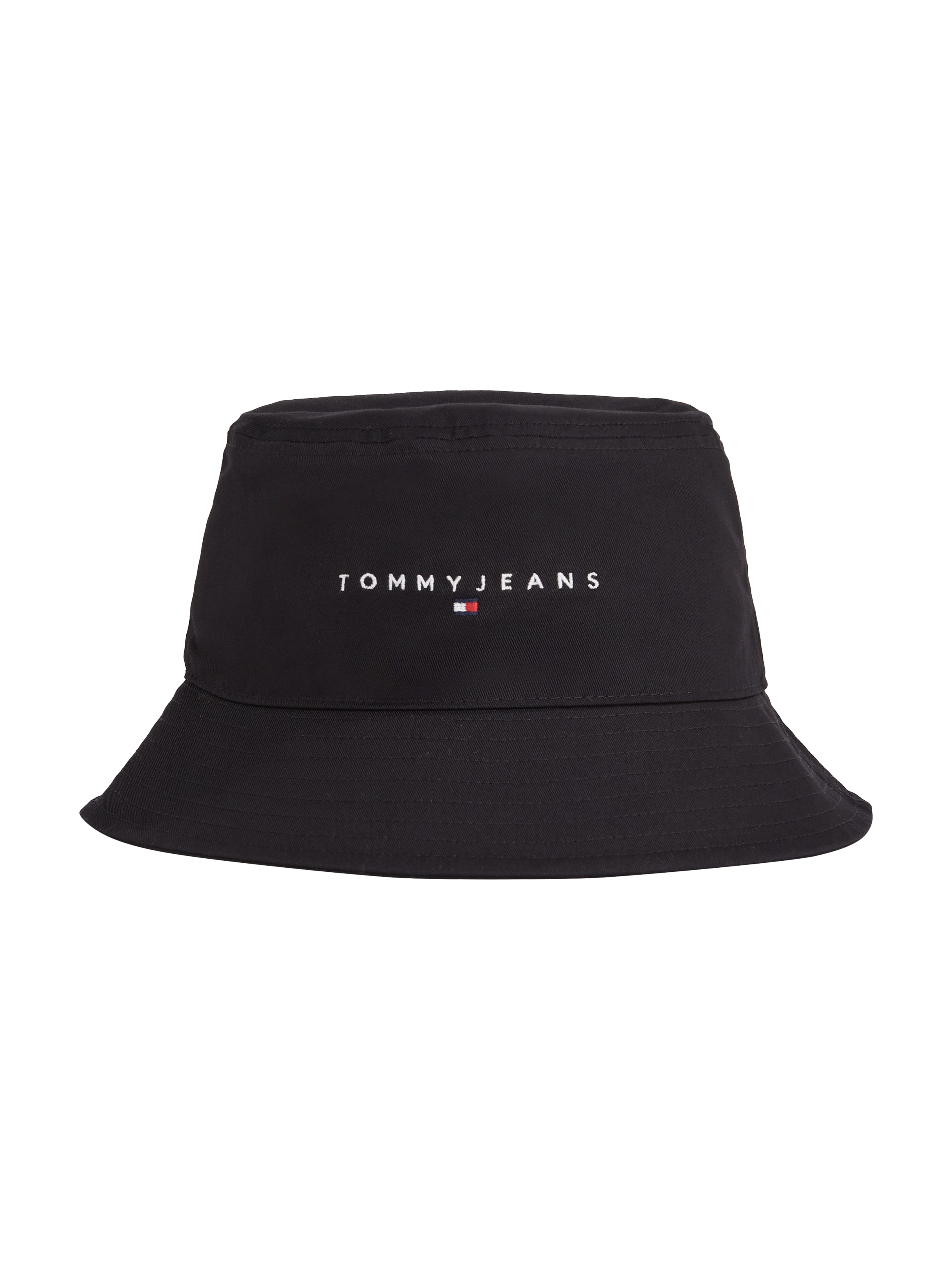 Tommy Jeans Fischerhut »TJM LINEAR LOGO BUCKET HAT«, mit gesticktem Logoschriftzug