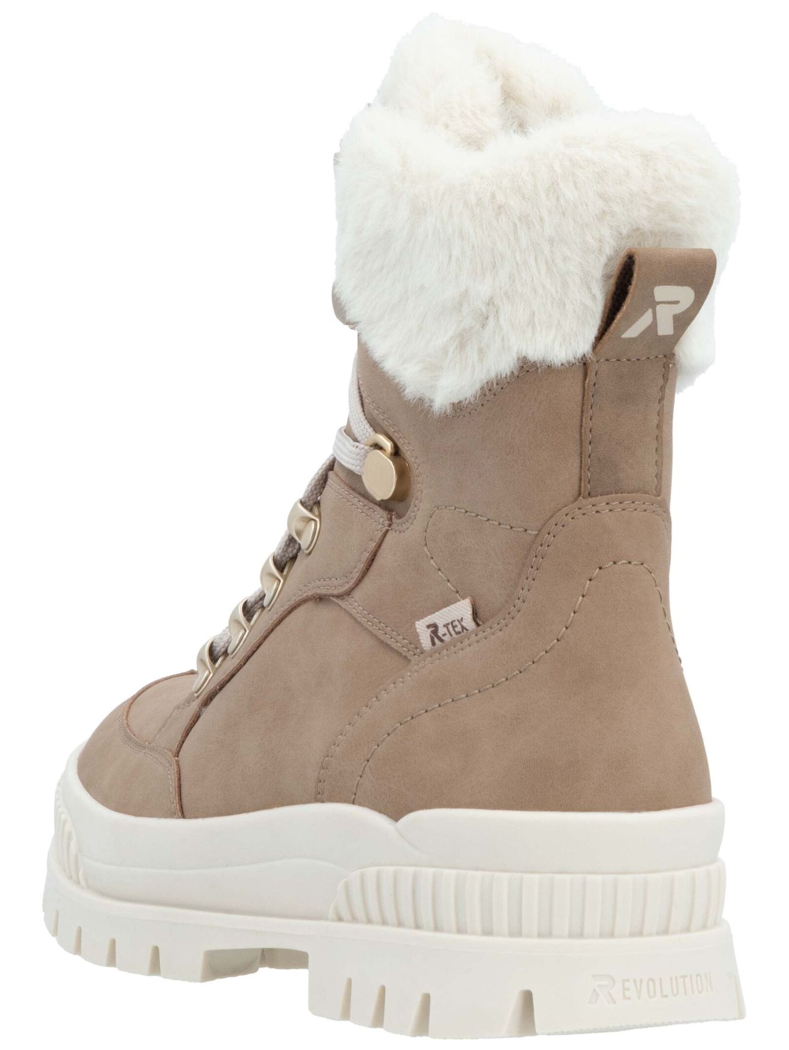 Rieker Schnürstiefelette »Rieker Stiefelette Glattleder«