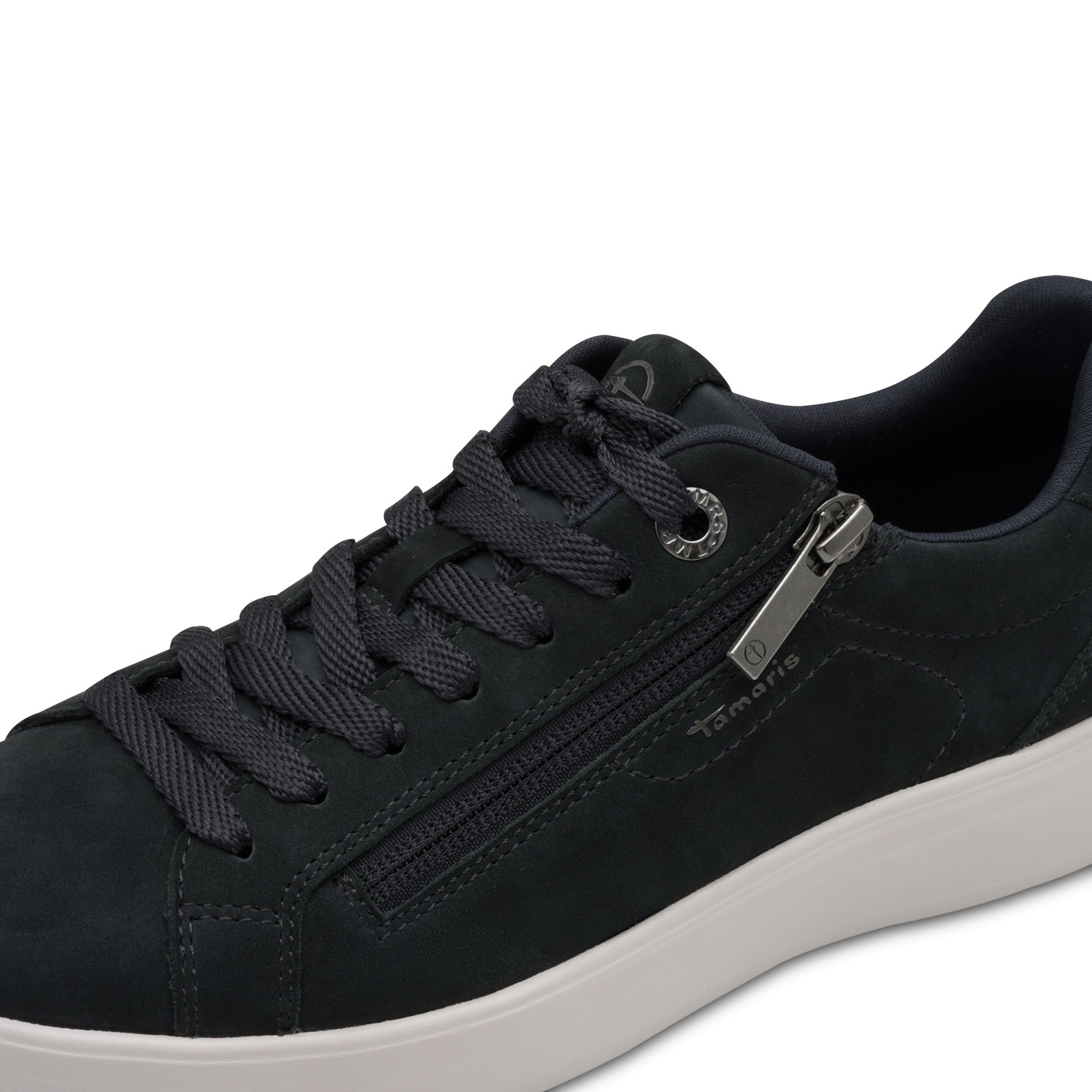 Tamaris Plateausneaker, Freizeitschuh, Halbschuh, Schnürschuh mit Ziernähten
