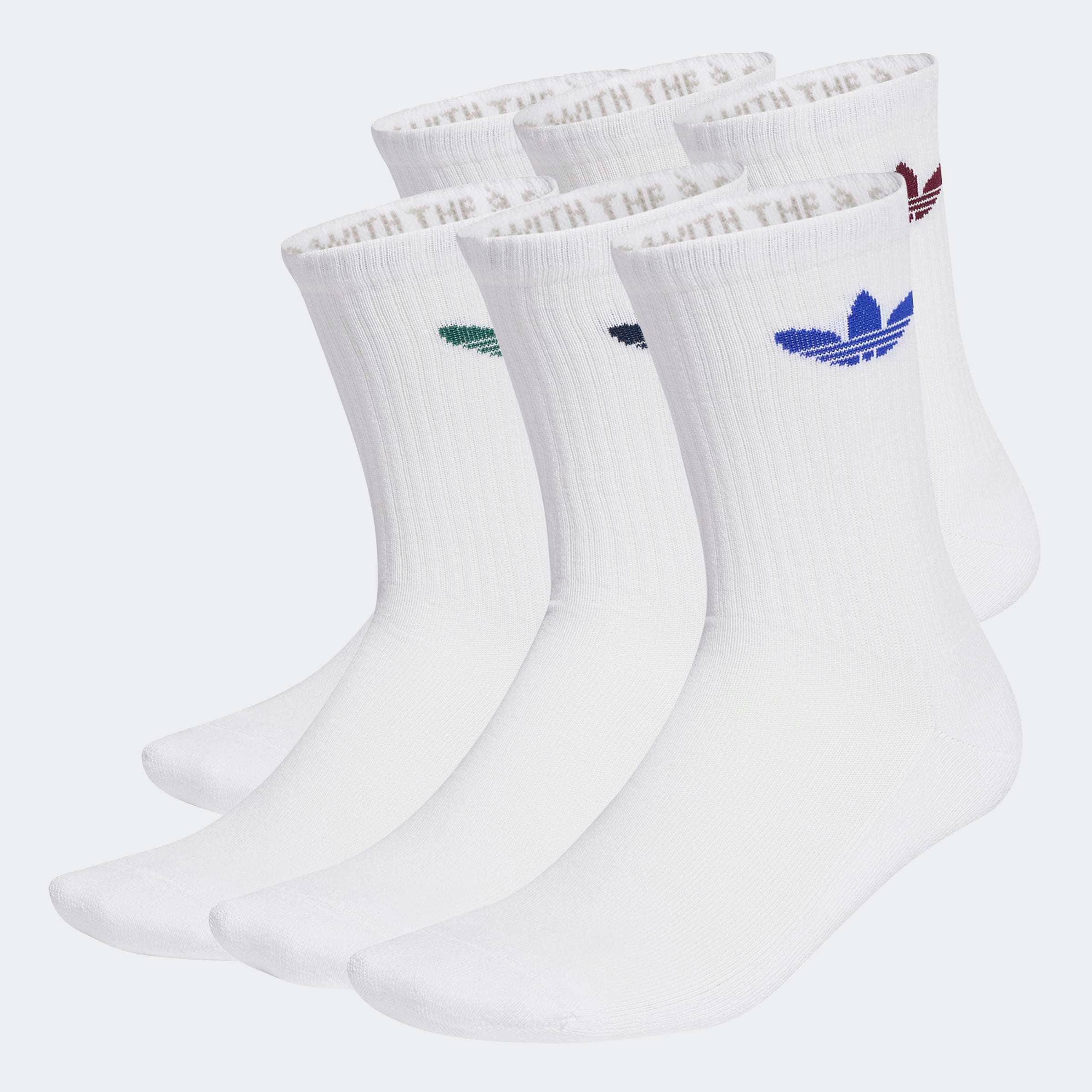 adidas Originals "TREFOIL CUSHION CREW, 6 PAAR" 6 Paar tlg. für Erwachsene, im praktischen 6er-Pack, mit Trefoil Logo