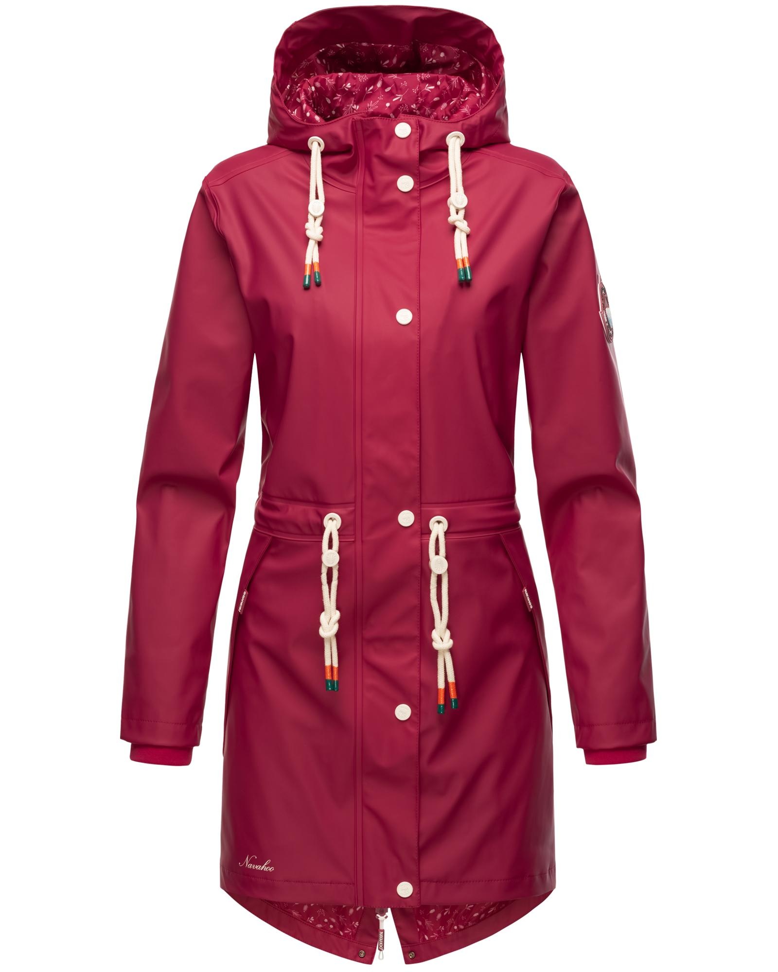 Navahoo Regenjacke »Tropical Stormoo«, mit Kapuze, modischer Damen Outdoor Regenmantel