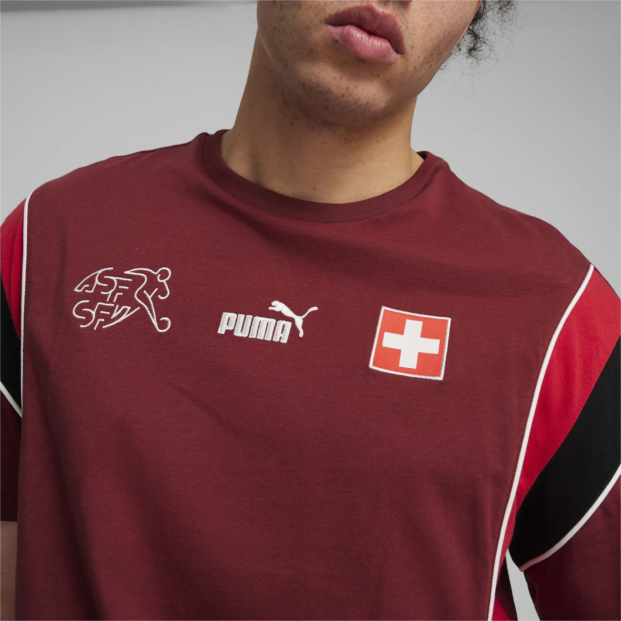 PUMA T-Shirt »Schweiz FtblArchive T-Shirt Herren«
