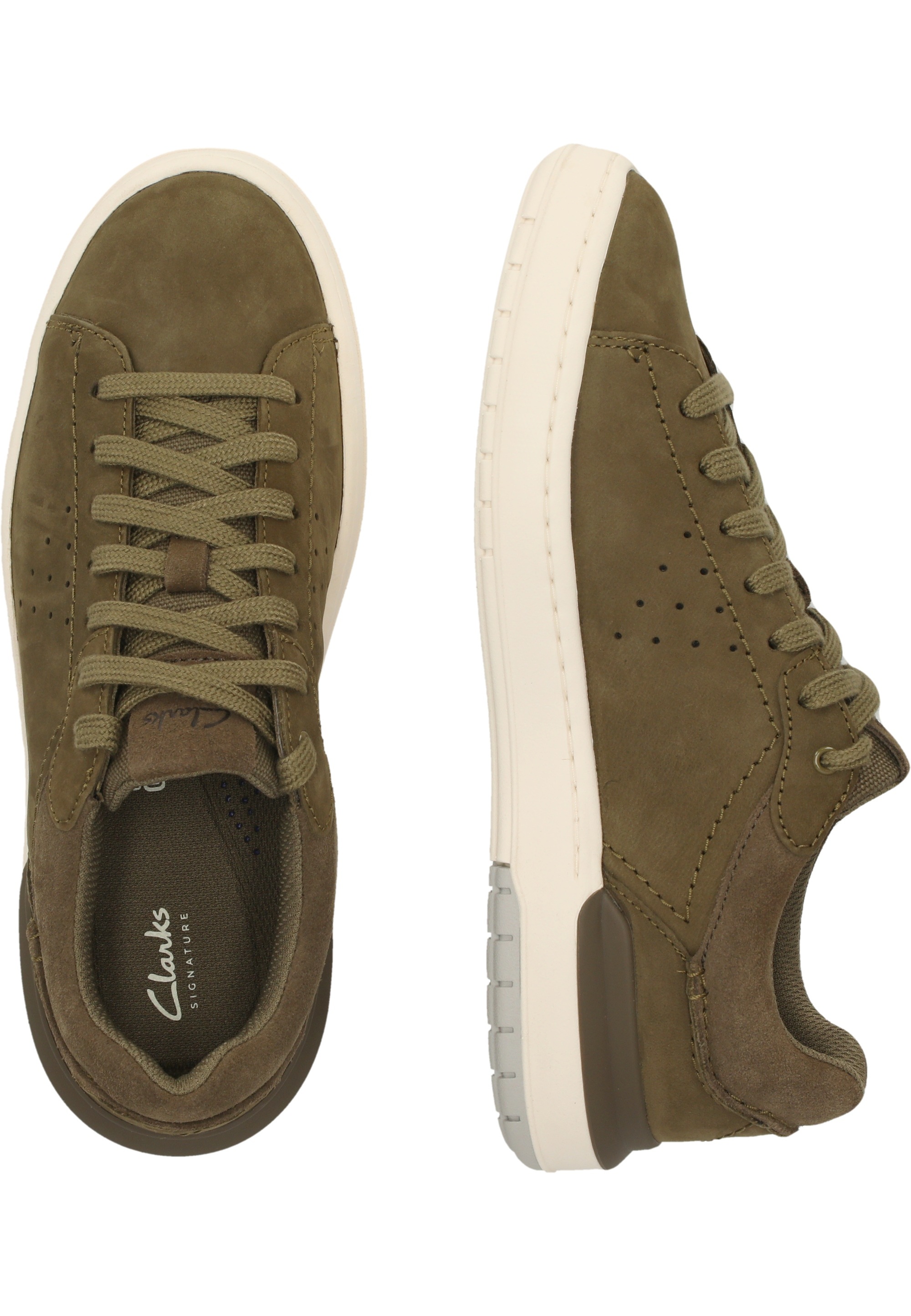Clarks Courtlite2 Run Sneakers Olive EU 45 3