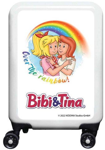 Kiddinx Kinderkoffer »Bibi & Tina Rainbow, 55 cm«, 4 Rollen, Made in Germany kaufen