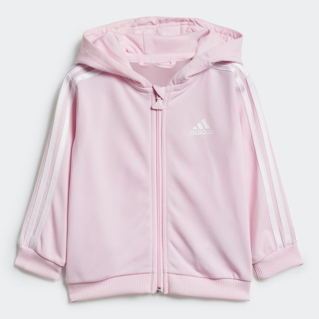 adidas Sportswear Trainingsanzug »ESSENTIALS SHINY HOODED«, (2 tlg.), für  Babys und Kleinkinder kaufen | BAUR