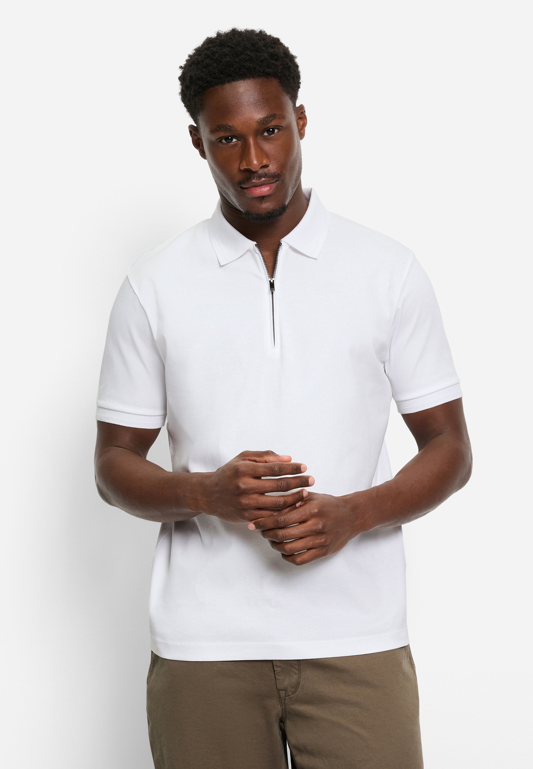 OLYMP Poloshirt "OLYMP Casual Wirk, Polo"