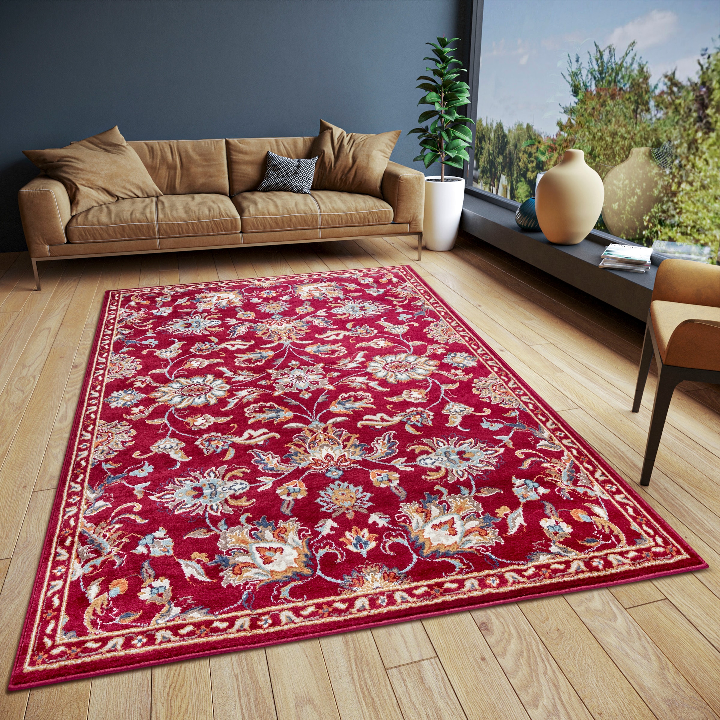 HANSE Home Teppich »Caracci«, rechteckig, Orientalisch, Orient, Kurzflor, Wohnzimmer, Schlafzimmer, Esszimmer