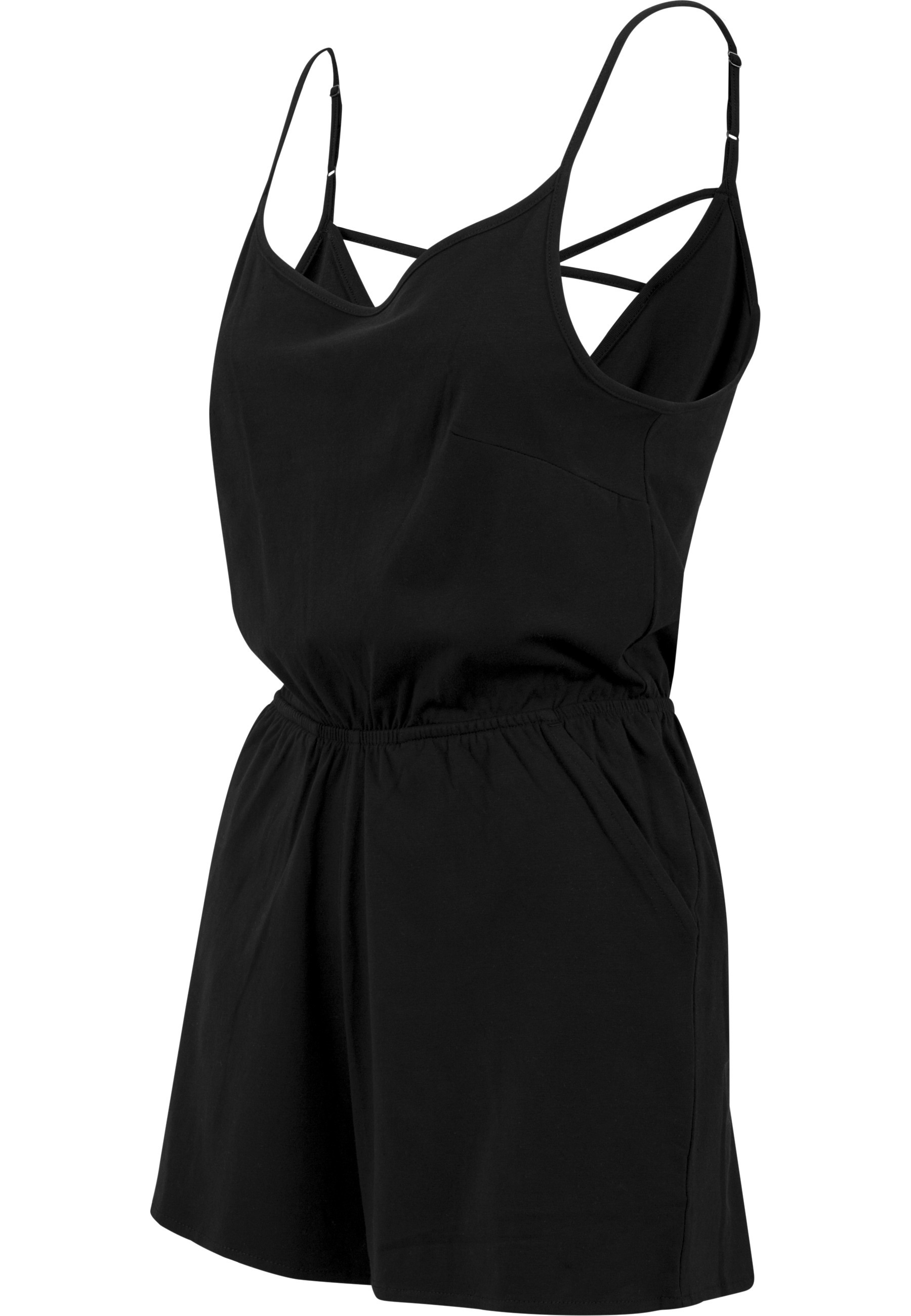 URBAN CLASSICS Jumpsuit »Urban Classics Damen Ladies Short Spaghetti Jumpsuit« 1 Stk.