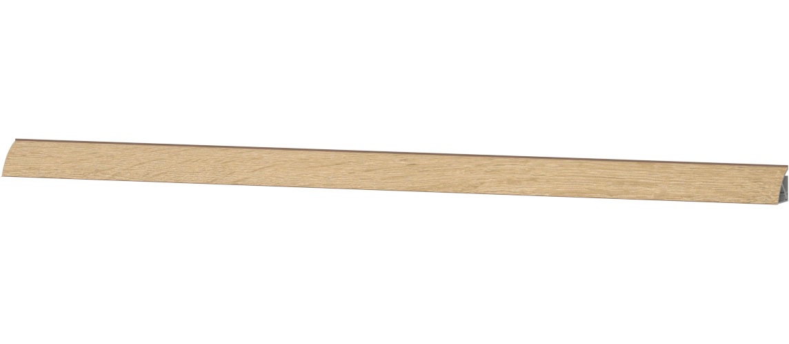 KOCHSTATION Abschlussleiste "Wandabschlussleisten", 300cm, braun, Wandabschlussleisten, in verschiedenen Breiten, Stärke 3,1 cm