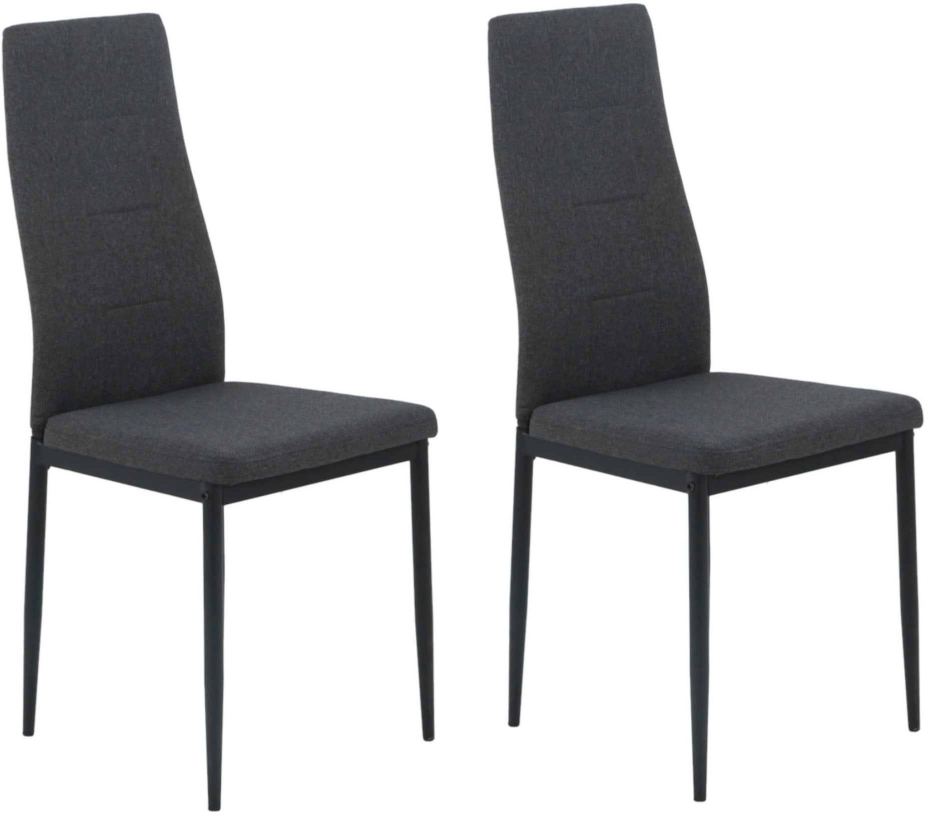 HELA 4-Fußstuhl "SVENNI", (Set), 2 St., Webstoff, 4-Fuß,Rundrohrgestell,Web günstig online kaufen