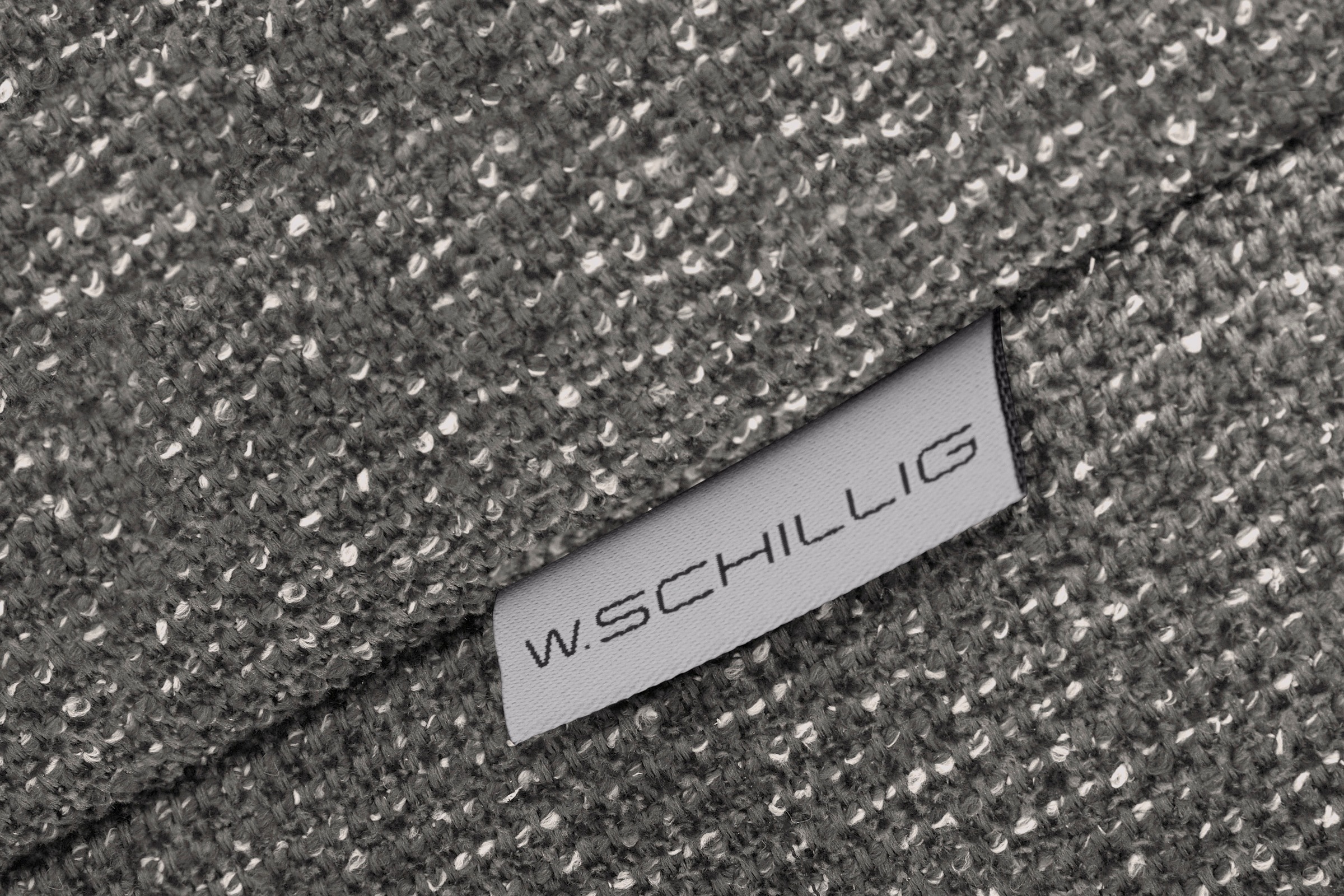 W.SCHILLIG 2-Sitzer »finn«, German Design Award 2016, Fußgestell Chrom glänzend, Breite 230 cm