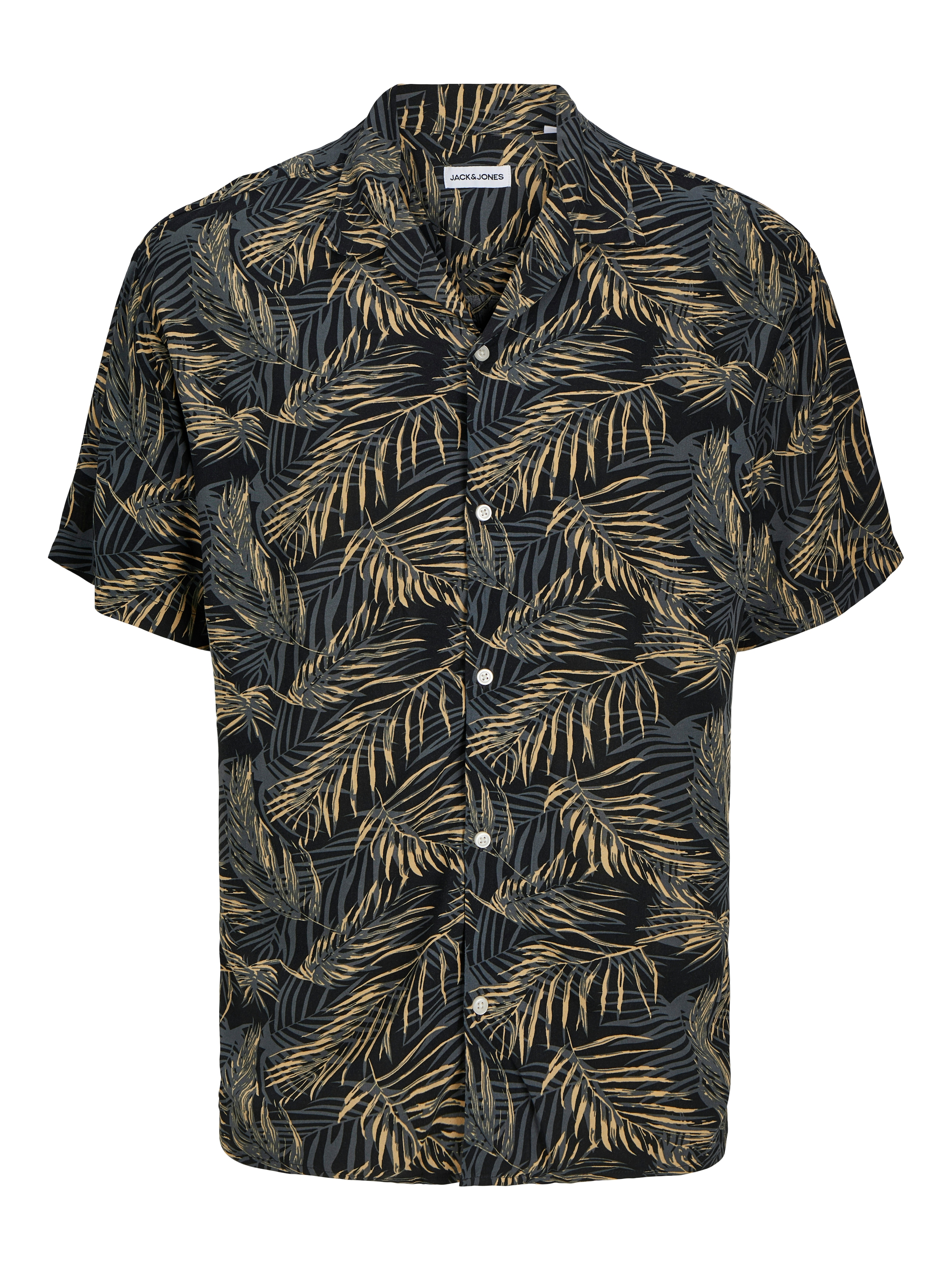 Jack & Jones Kurzarmhemd »JJEJEFF TROPICAL AOP RESORT SHIRT SS SN«, mit All-Over Print