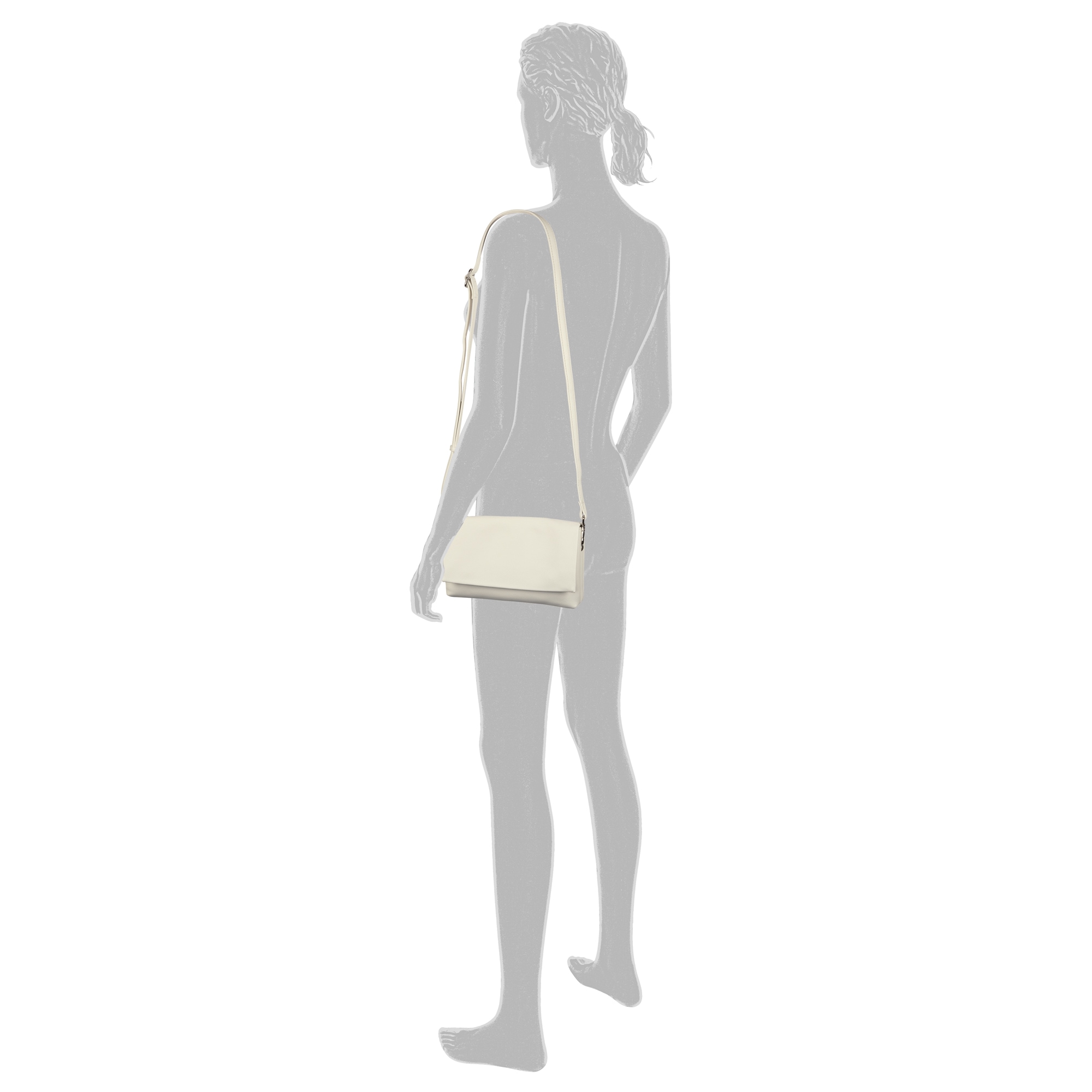 Gabor Abendtasche »Salara«, schlicht und funktional, mit 2 Kammern je nach Anlass variabel tragbar