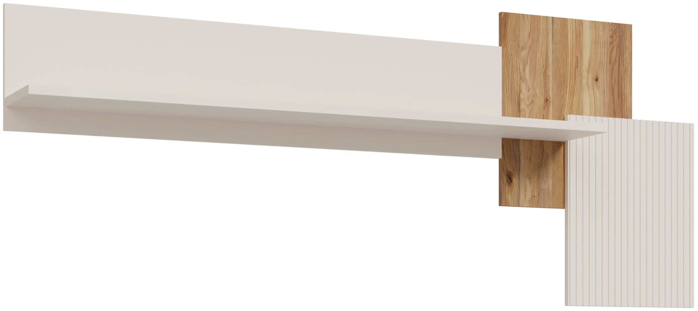 FORTE Wandboard "Oak Squere" Beleuchtung, zweifarbig, einfache Montage günstig online kaufen