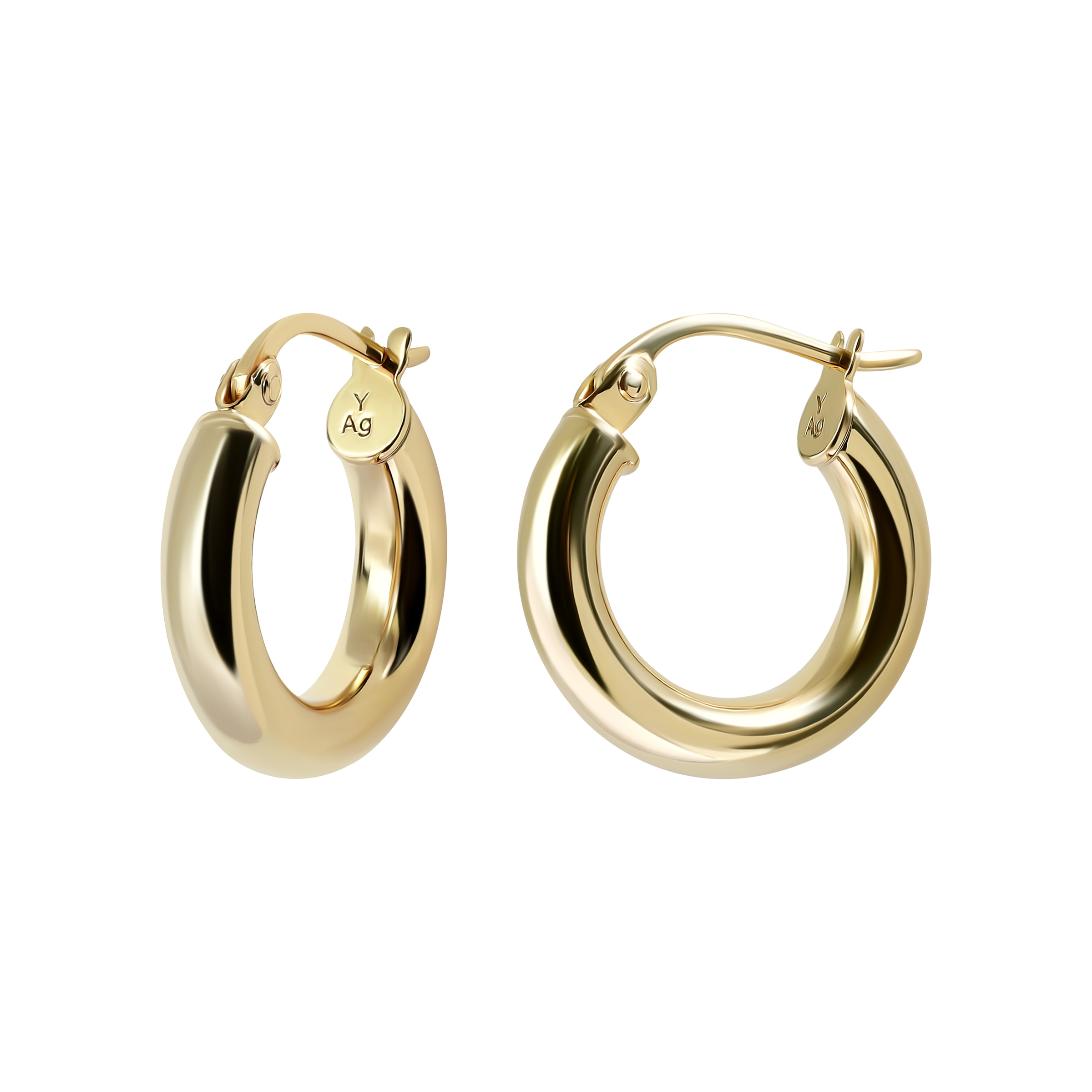 Firetti Paar Creolen »Multipack Schmuck Geschenk Silber 925 Ohrschmuck Ohrringe Charm« mit Süßwasserzuchtperle