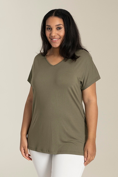 SANDGAARD "Asmsterdam" Sommershirt in Unifarbe günstig online kaufen