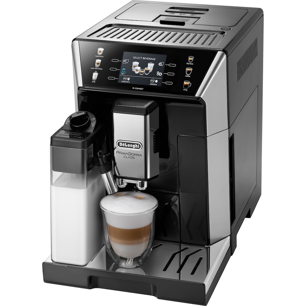 De'Longhi Kaffeevollautomat »PrimaDonna Class ECAM 550.65.SB, schwarz«