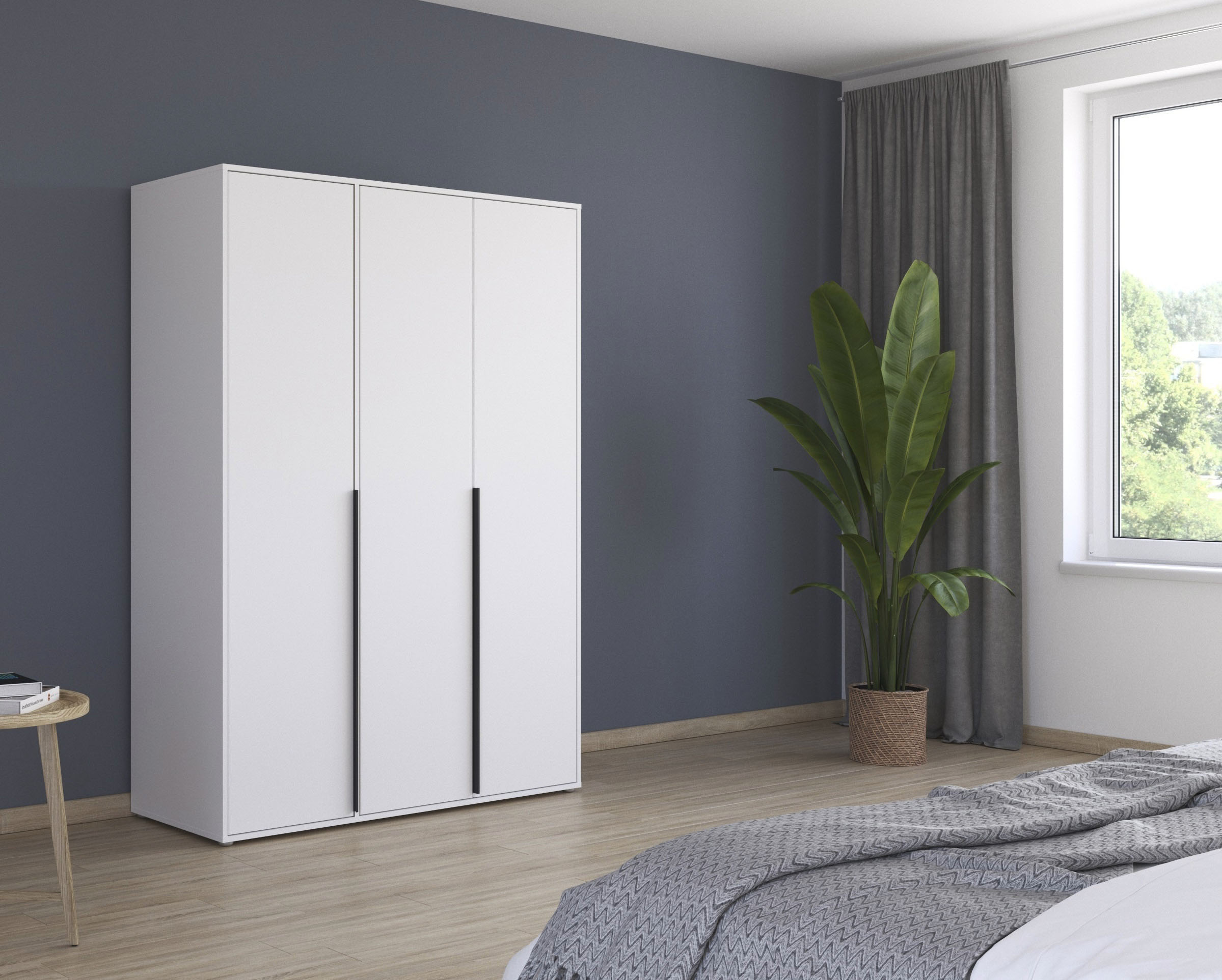 Thumbnail - rauch Drehtürenschrank "Kleiderschrank Schrank Garderobe Wäscheschrank NAGATA viel Stauraum", (in 3 verschiedenen Aussta...