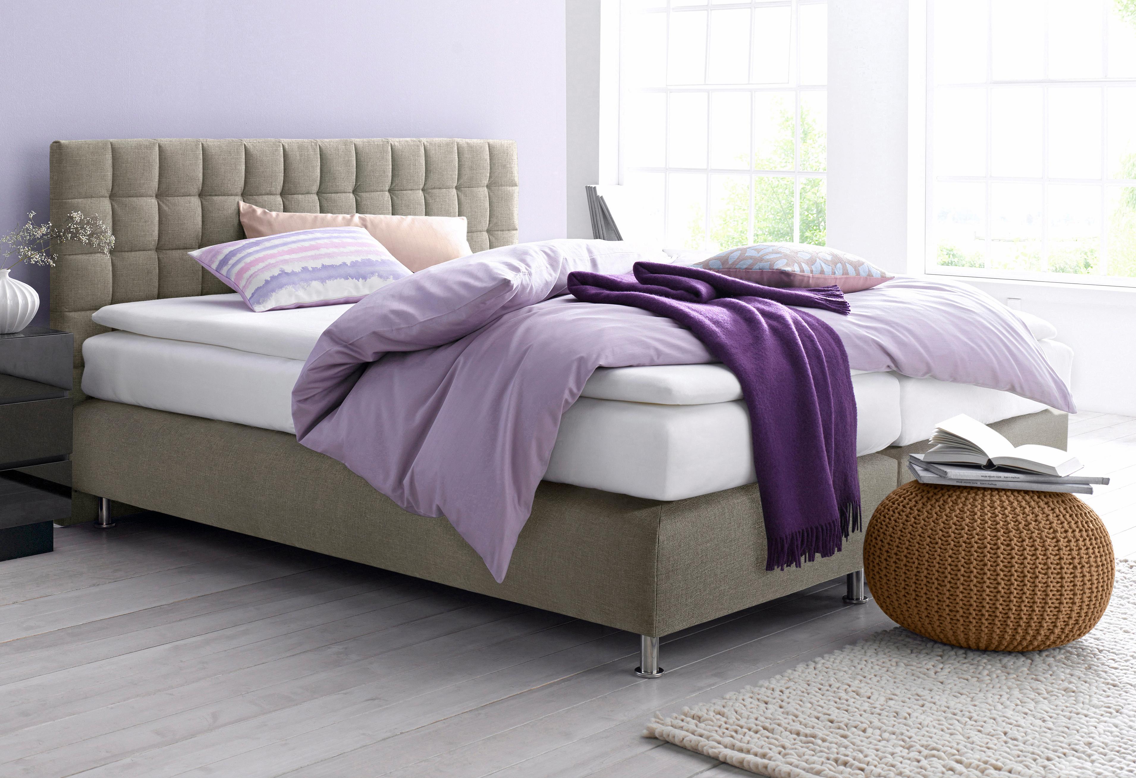 Thumbnail - Westfalia Schlafkomfort Boxspringbett, mit Kaltschaum- oder Federkernmatratze, auch mit Topper lieferbar.