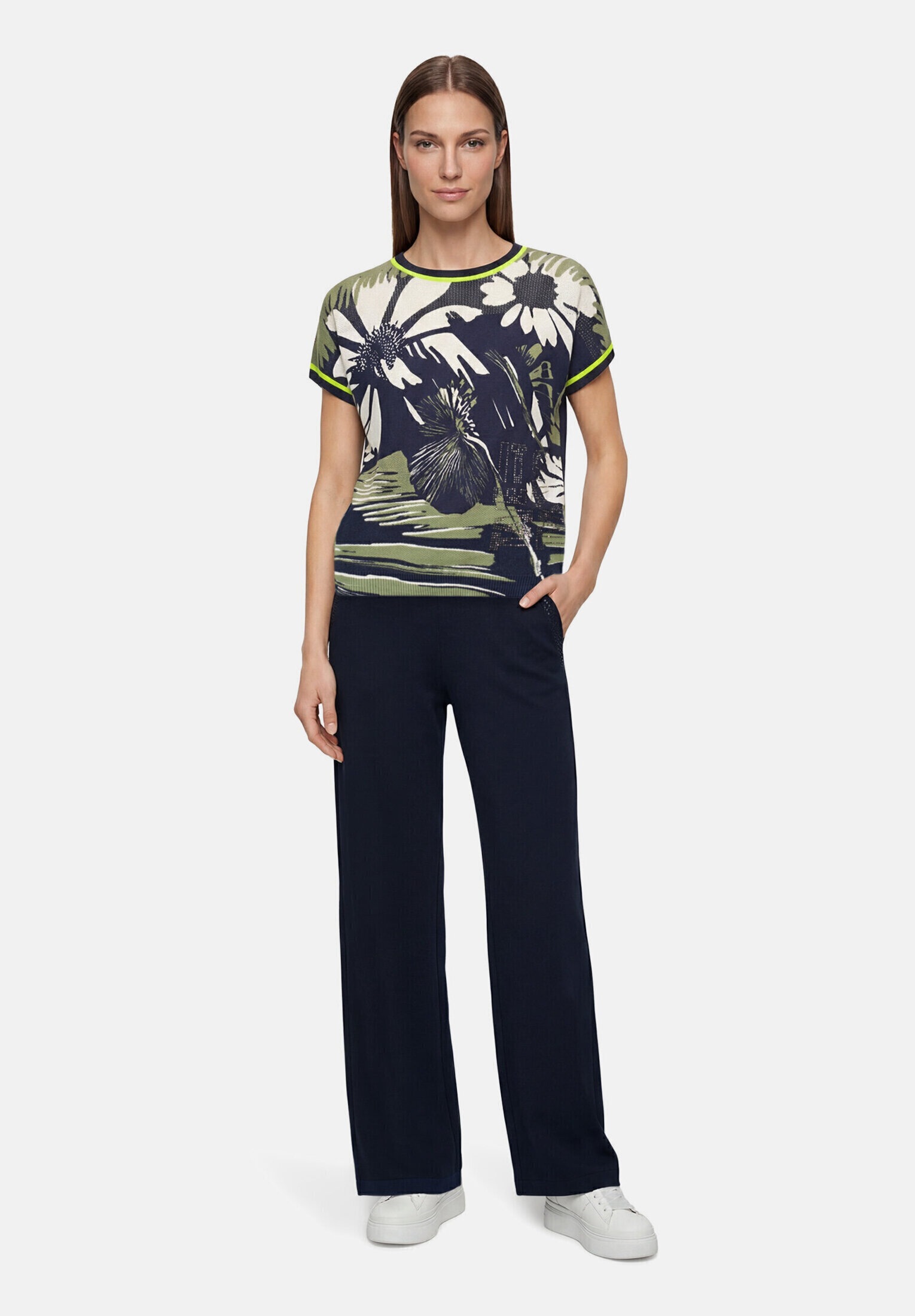 Betty Barclay Kurzarmshirt "Damen mit Print" 1