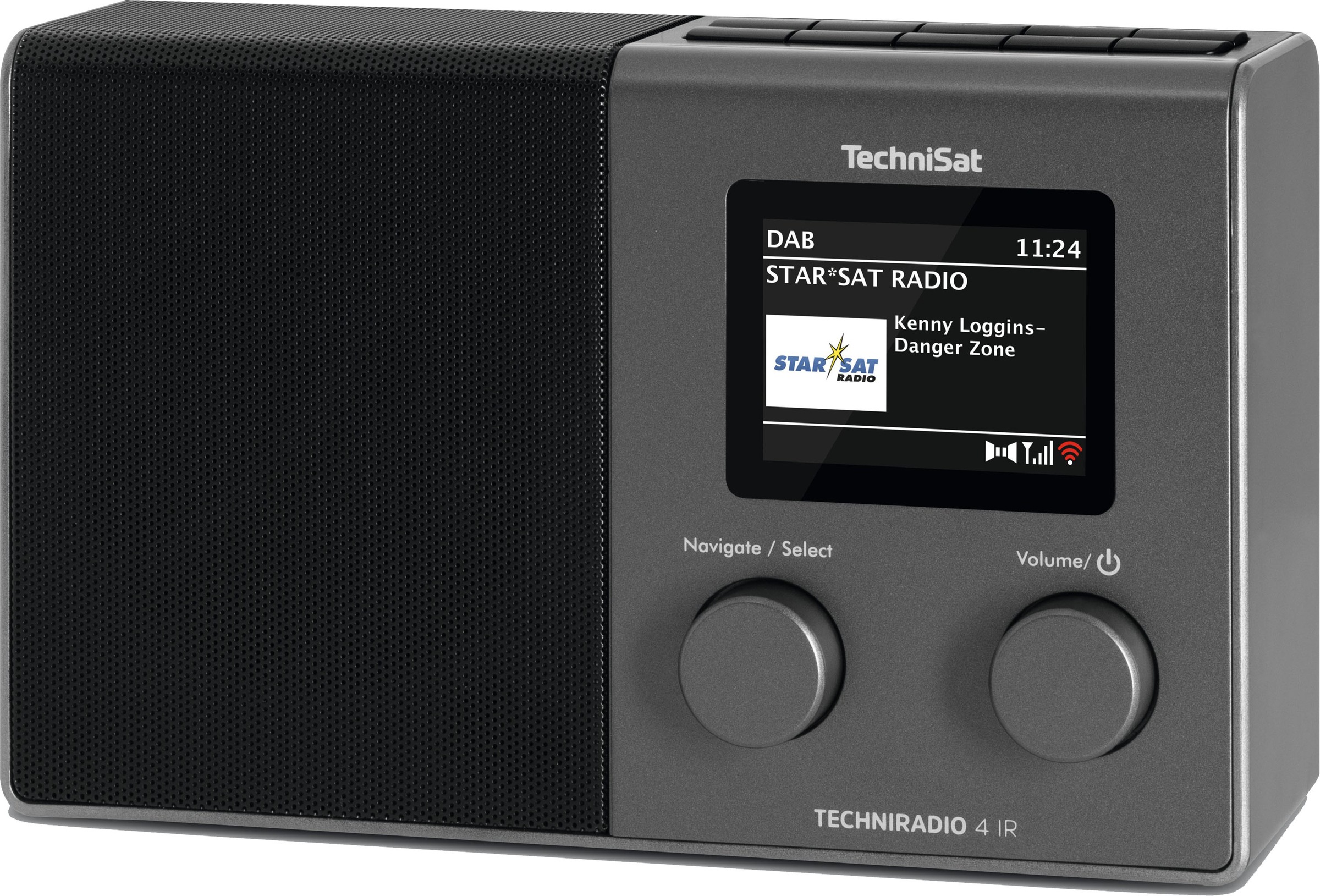 TechniSat Internet-Radio »TECHNIRADIO 4 IR kompaktes«, (WLAN Internetradio-UKW  mit RDS-Digitalradio (DAB+) 3 W) | BAUR