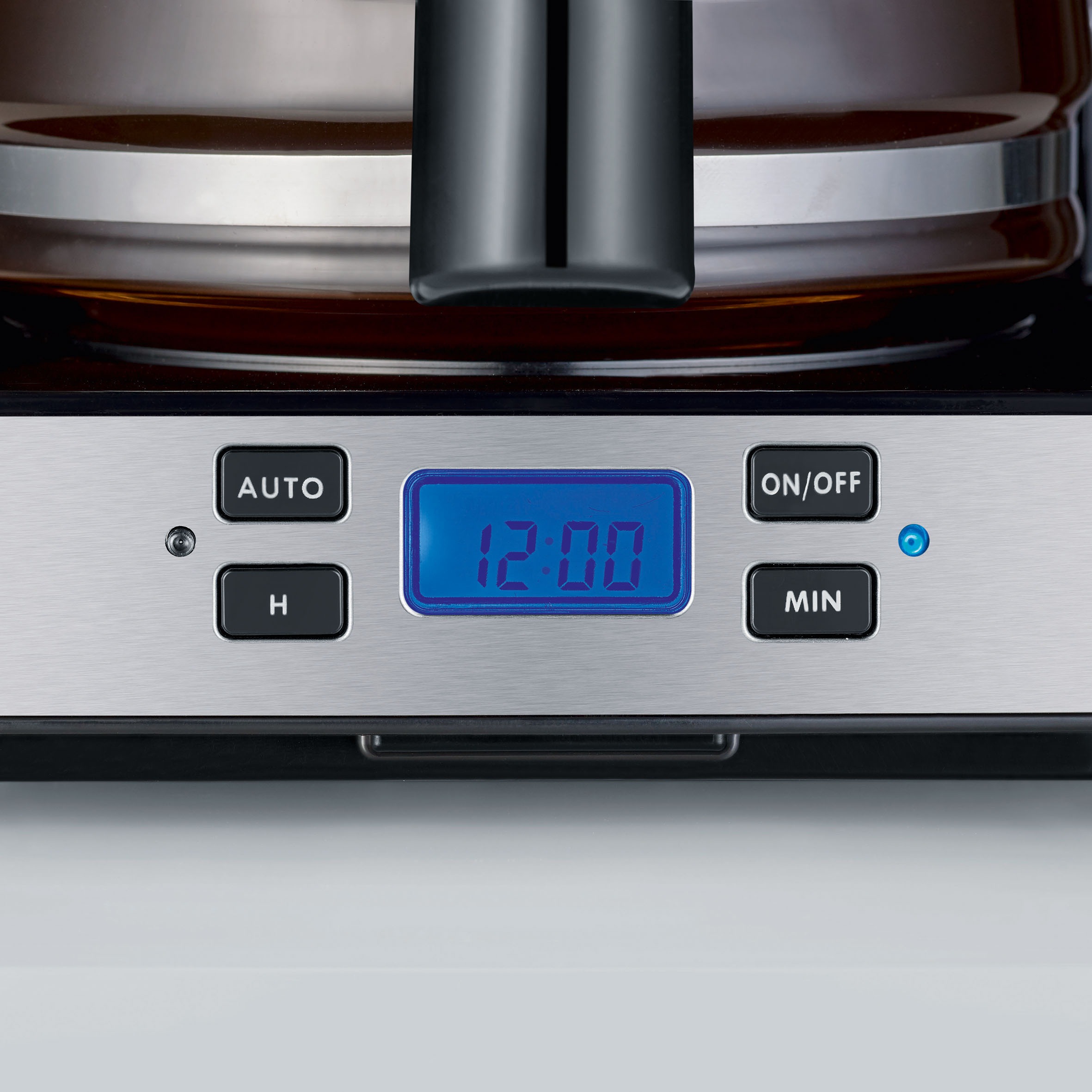 Graef Filterkaffeemaschine »FK 502«, 1,25 l Kaffeekanne, Korbfilter, 1x4, mit Timer und Glaskanne
