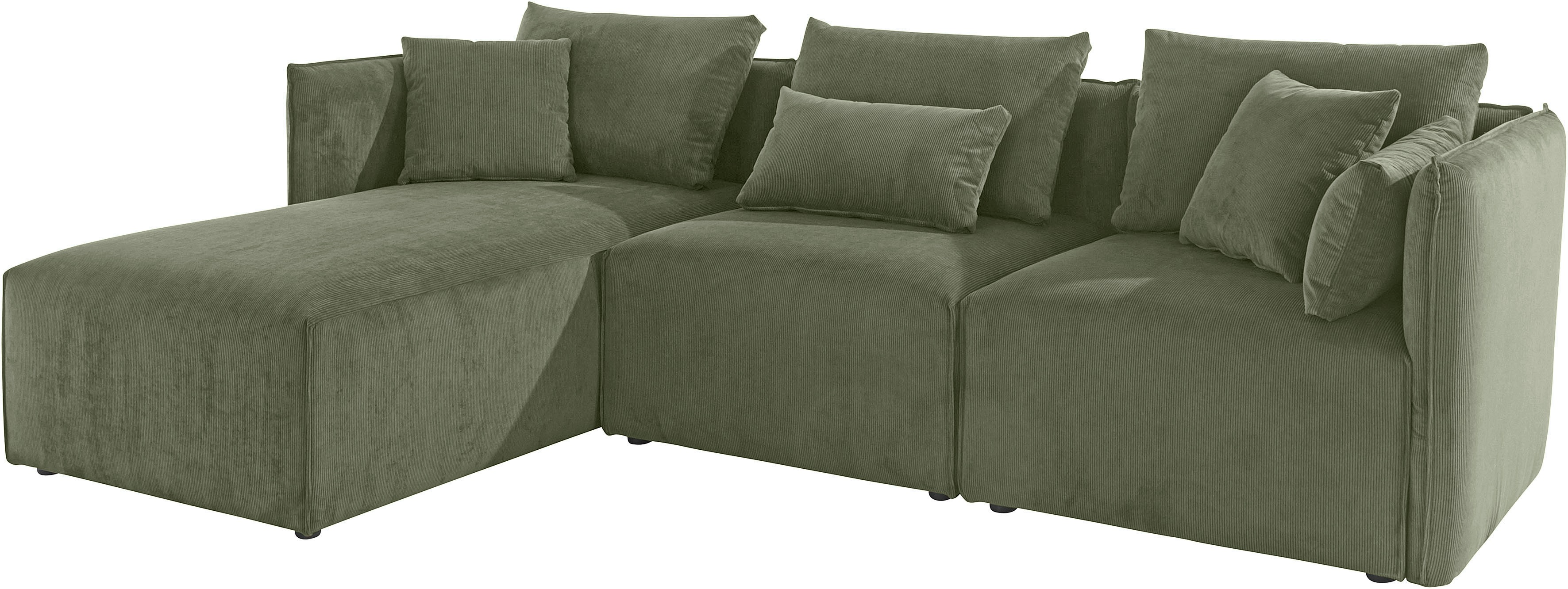Thumbnail - andas Ecksofa "Nöre L-Form" 3 Teile, in vielen Bezugsqualitäten und Farben. Modulteile s. "Nöre"
