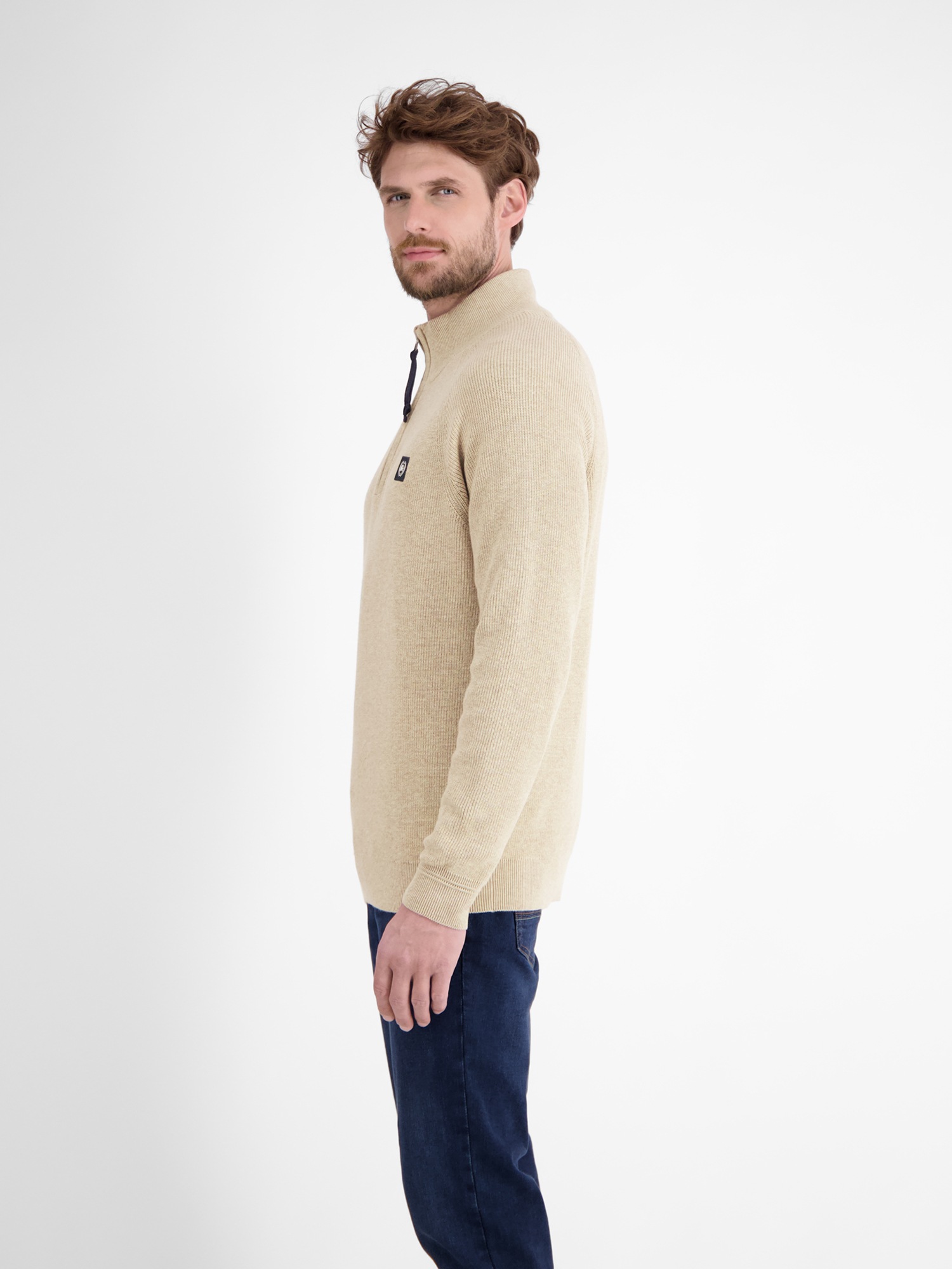 LERROS Strickpullover "LERROS Herren-Stricktroyer" günstig online kaufen