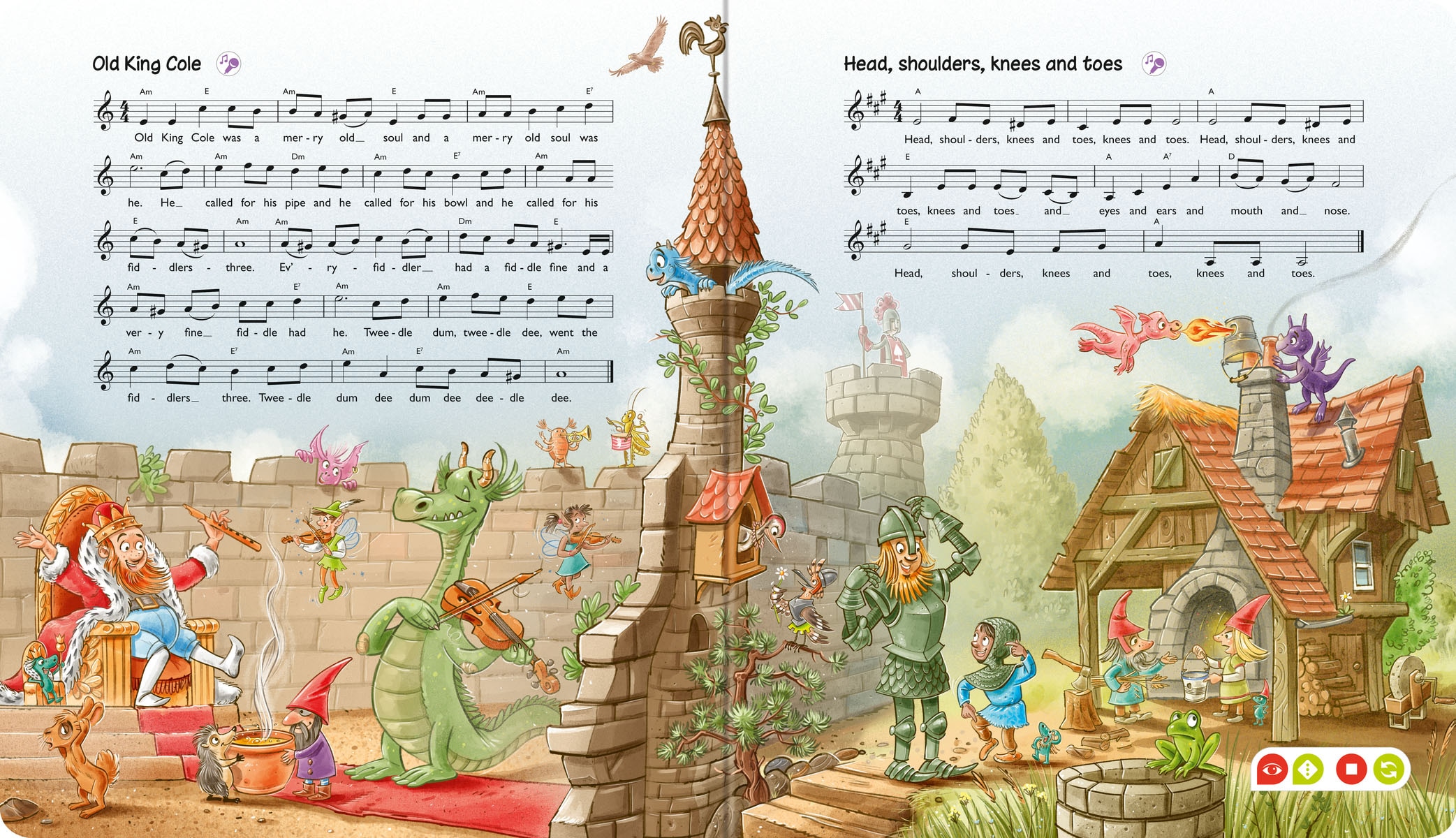 Ravensburger Buch »tiptoi® Meine schönsten englischen Kinderlieder«