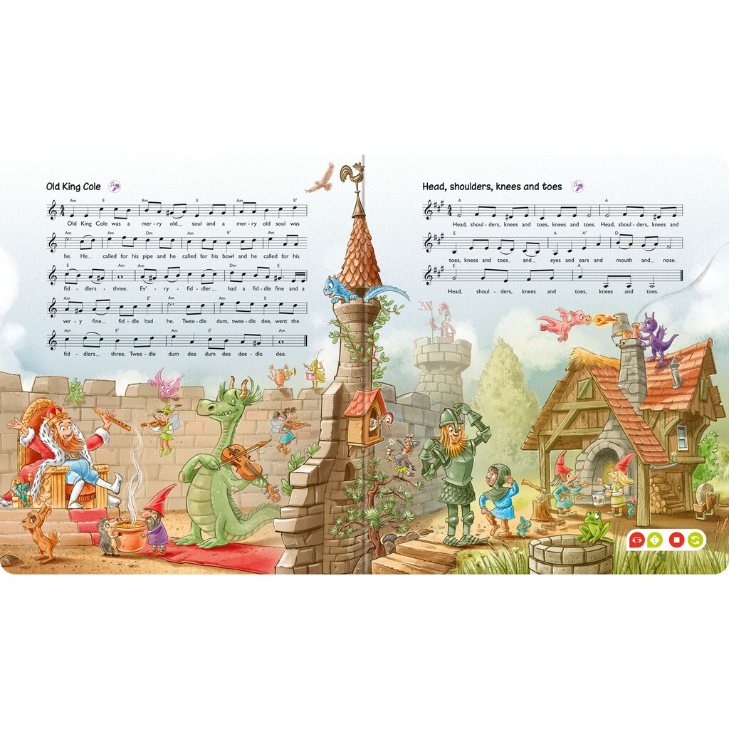 Ravensburger Buch »tiptoi® Meine schönsten englischen Kinderlieder«