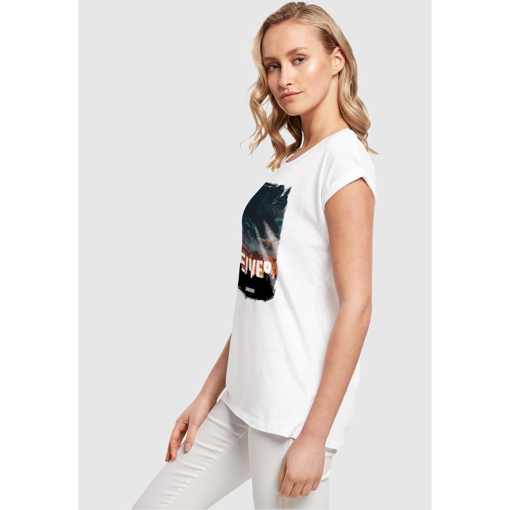 Merchcode T-Shirt »Merchcode Damen Ladies Denver Extended Shoulder Tee«, (1 tlg.)