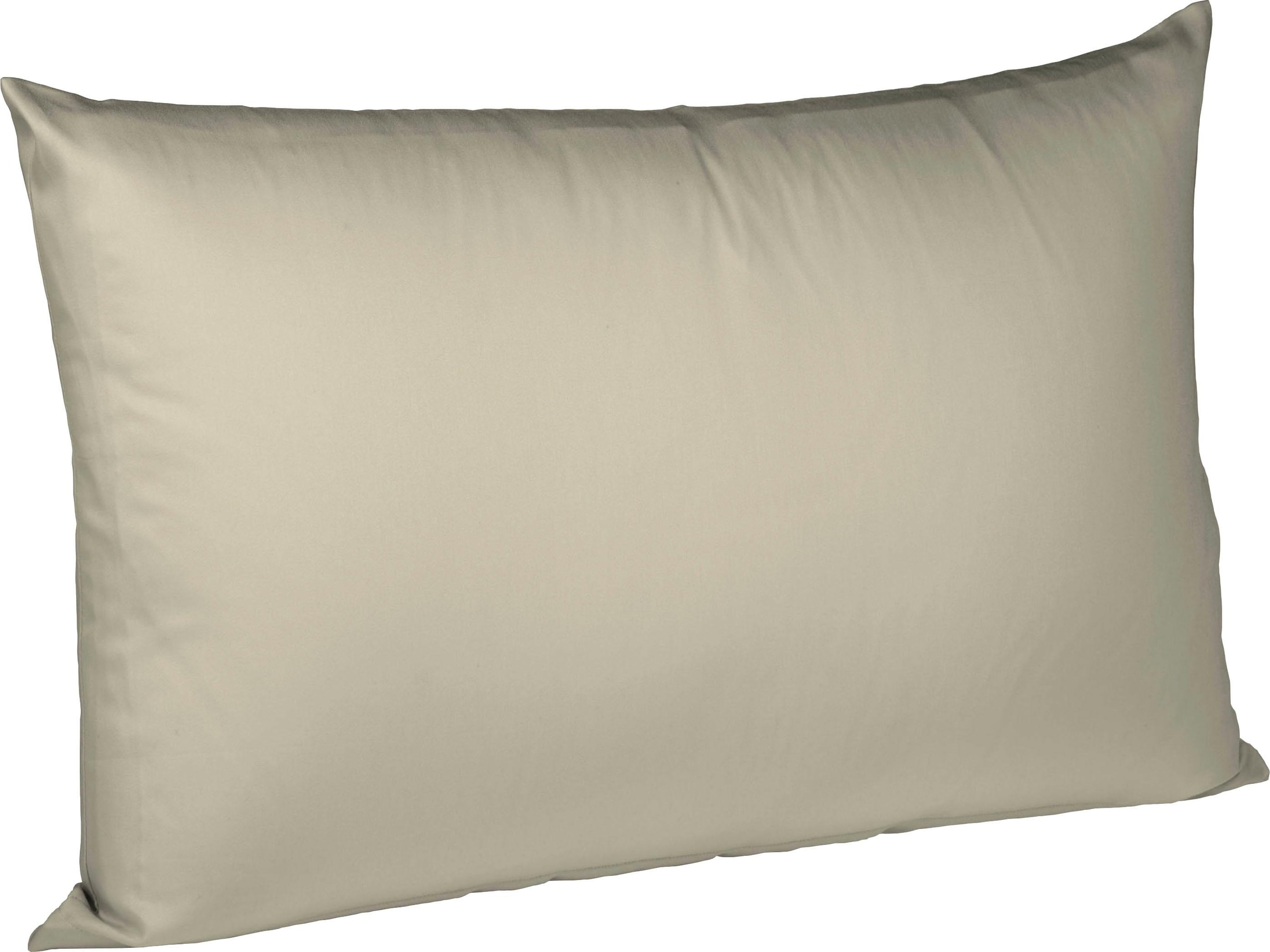 fleuresse Kissenbezug "Colours Mako Satin, 100% Baumwolle, mit Reißverschluss" Mako Satin, glänzend, glatt, Premium Qualität