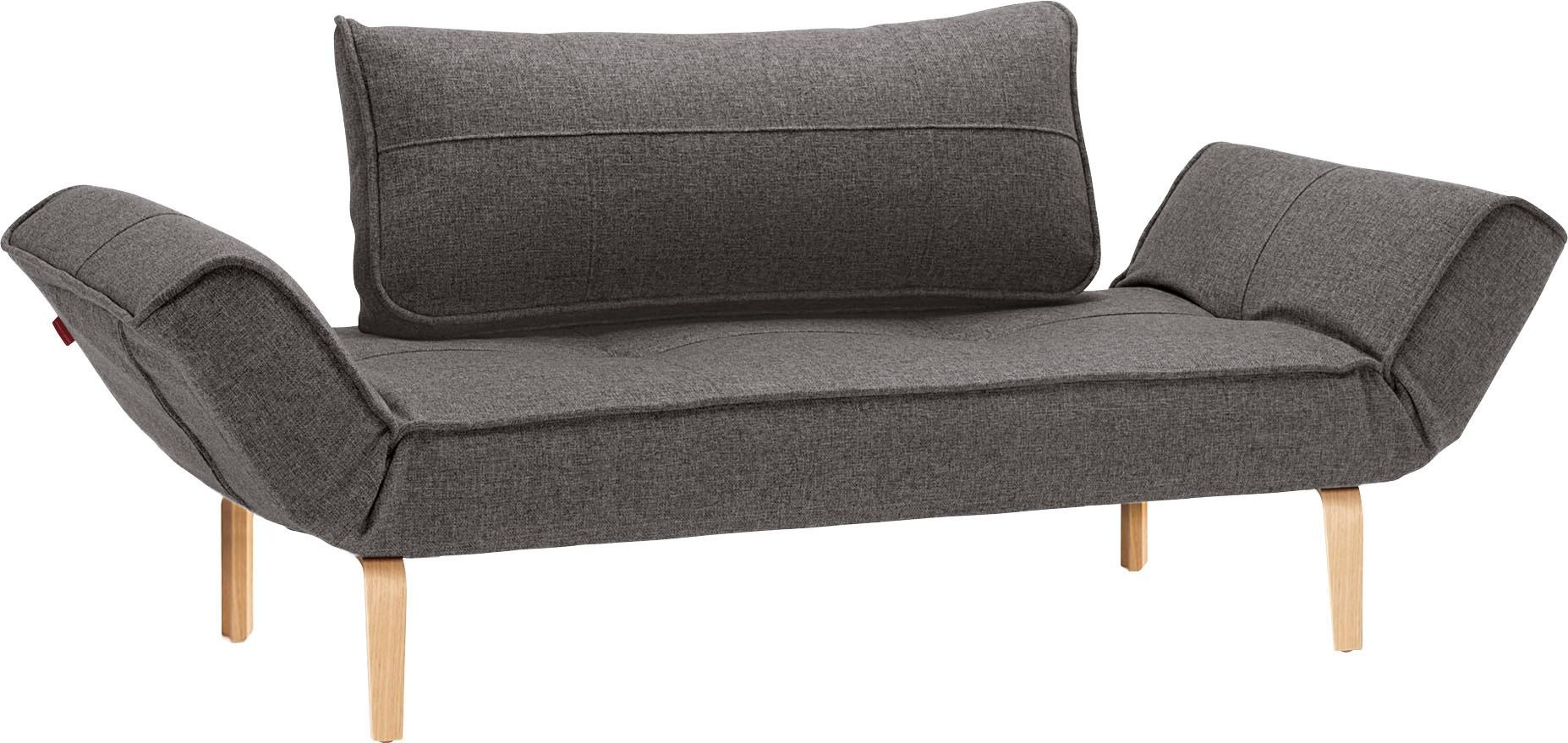 INNOVATION LIVING ™ Schlafsofa »Zeal«, im Scandinavian Design, Bow Beine, inklusive Rückenkissen