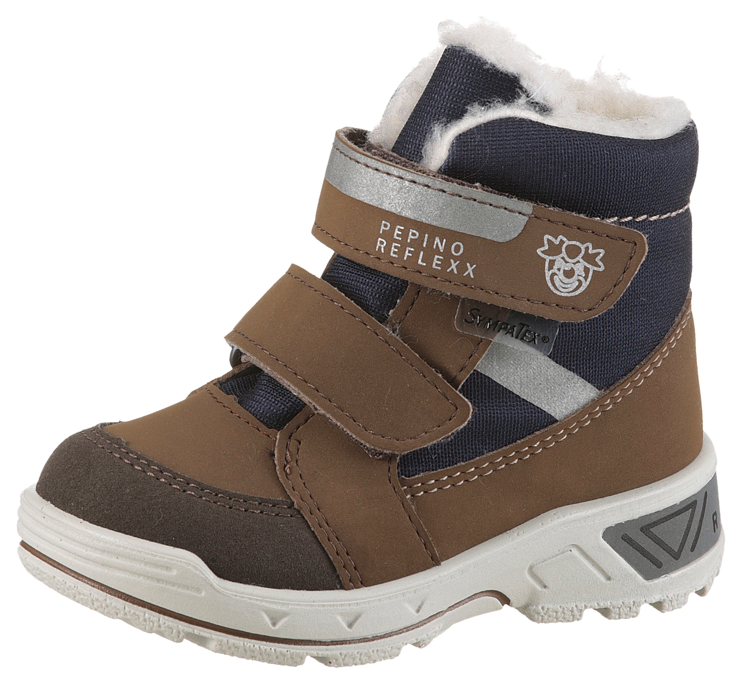 PEPINO by RICOSTA Winterstiefel "Flo WMS: mittel" Klettschuh mit Warmfutter günstig online kaufen