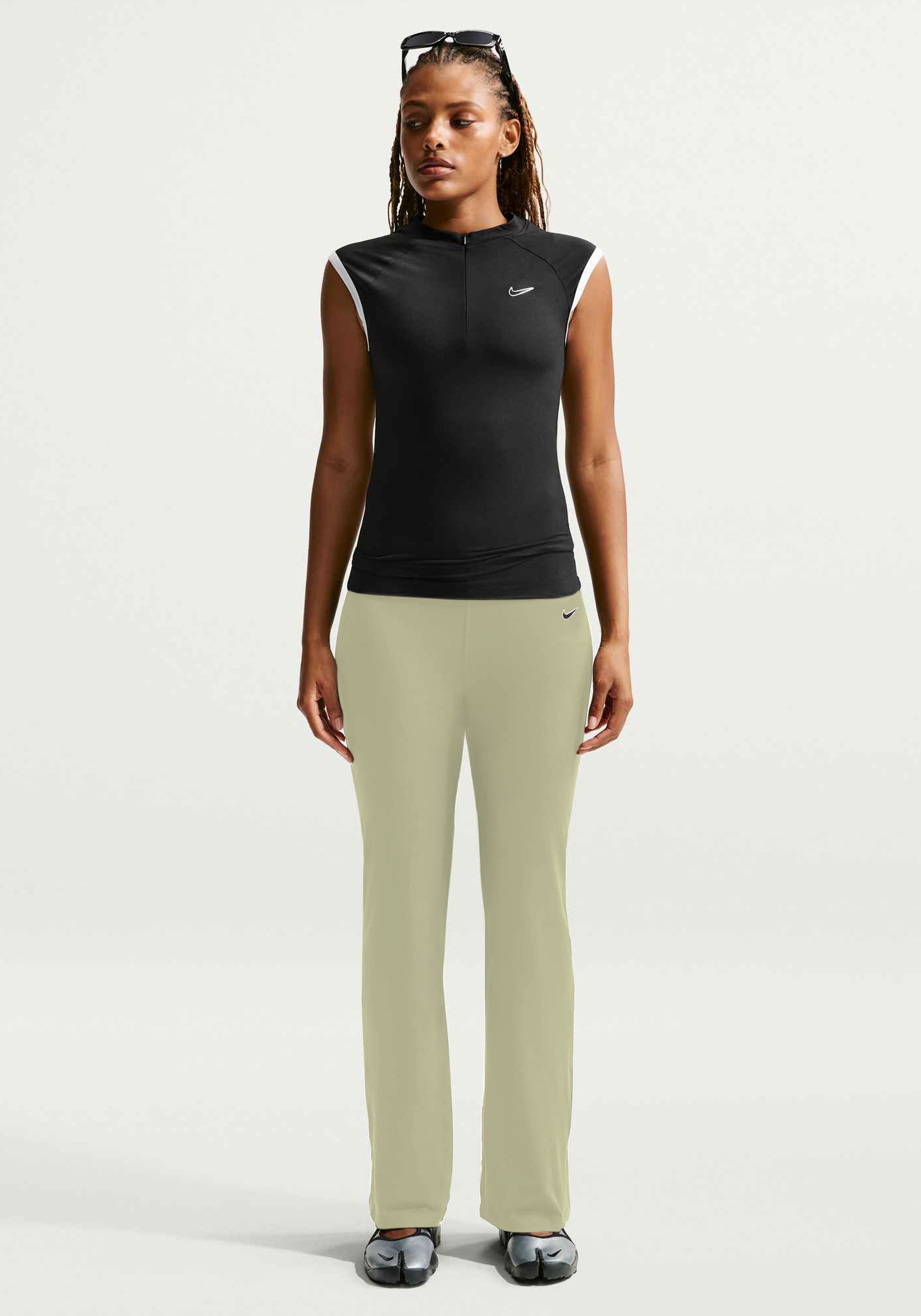 Nike Sportswear Sporthose "W NK FLARED PANT GLS" ausgestelltes Bein, sportl günstig online kaufen