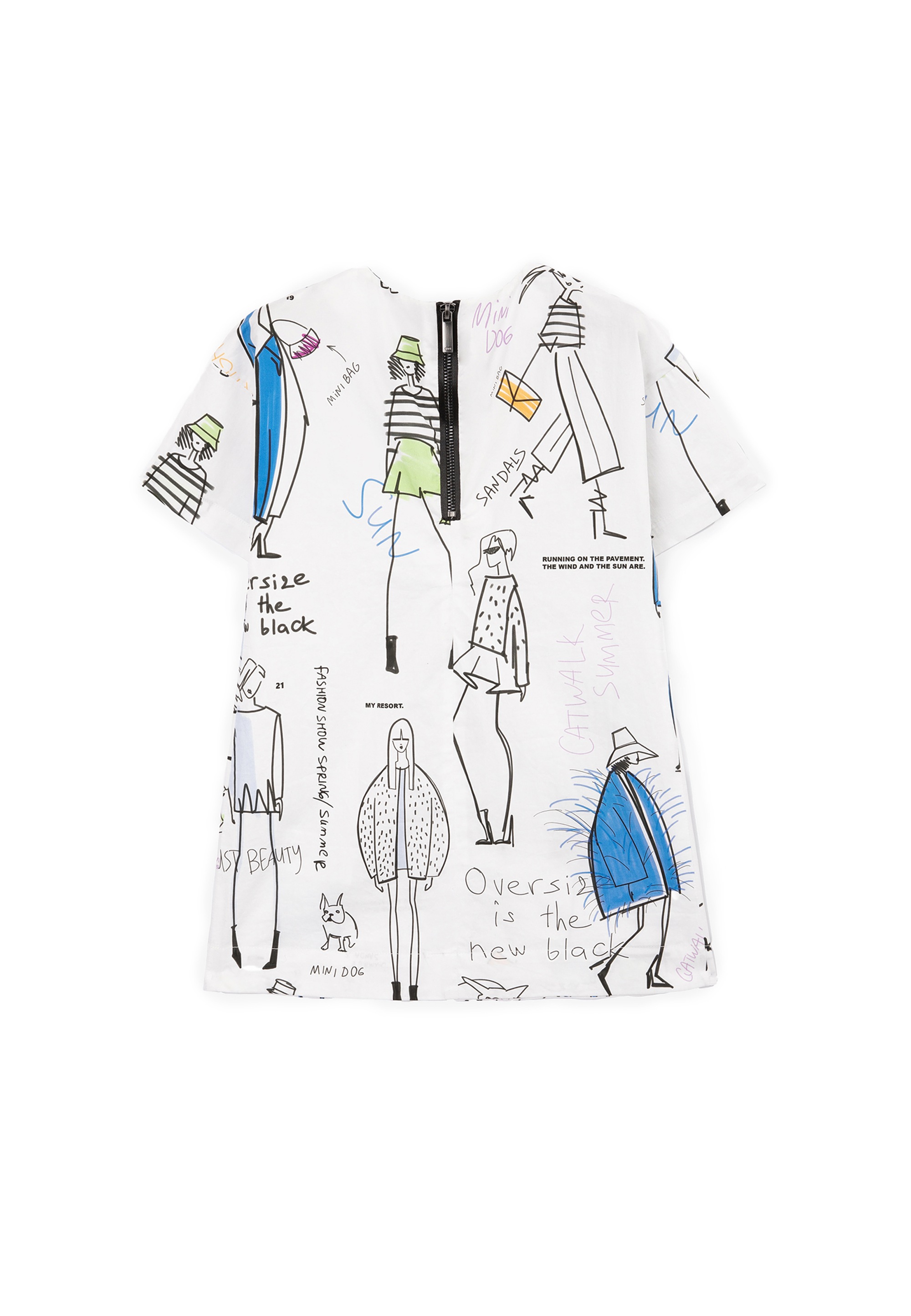 Gulliver Jerseykleid, mit tollem Alloverdruck